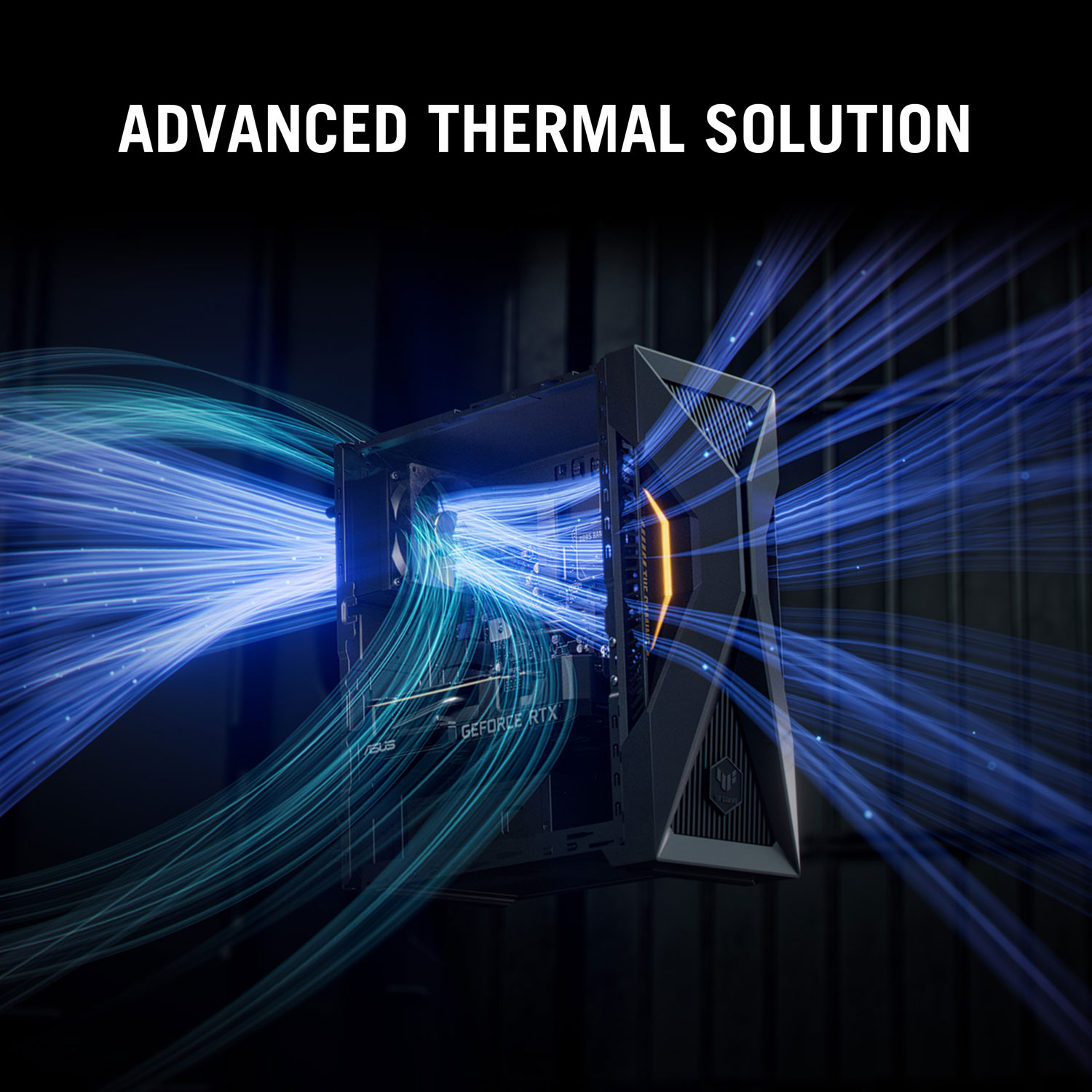 ASUS TUF Gaming T500 Gaming PC - Solar Eclipse Grey