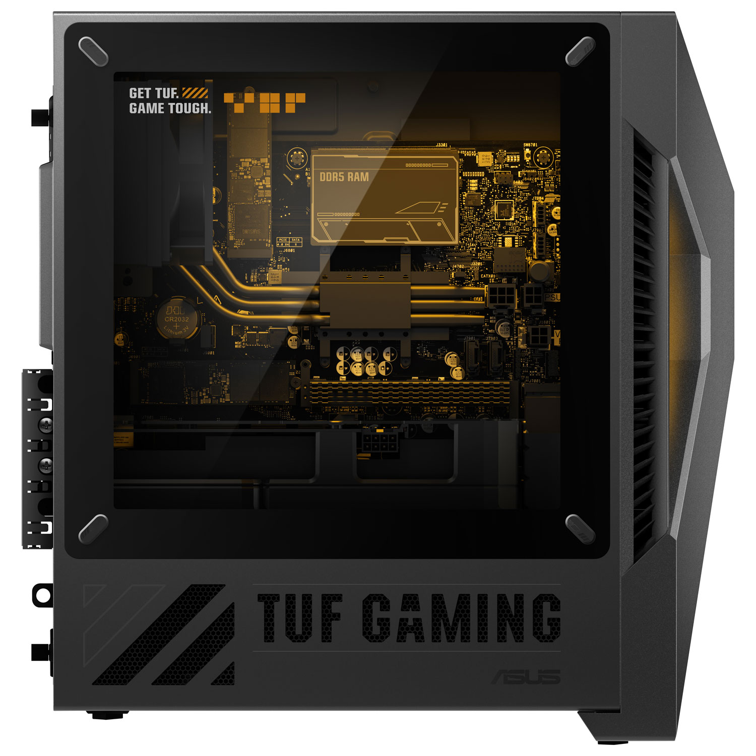 ASUS TUF Gaming T500 Gaming PC - Solar Eclipse Grey