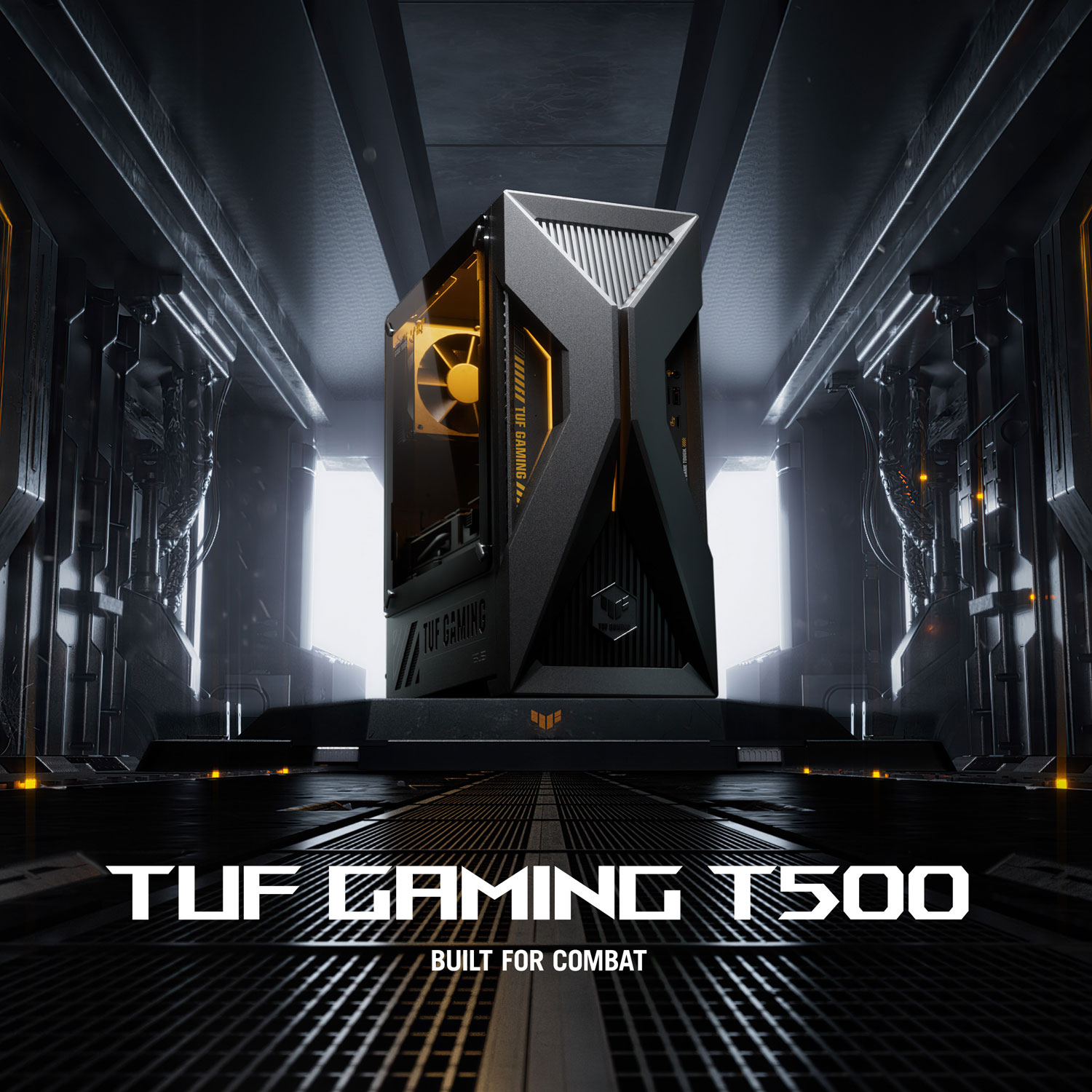ASUS TUF Gaming T500 Gaming PC - Solar Eclipse Grey