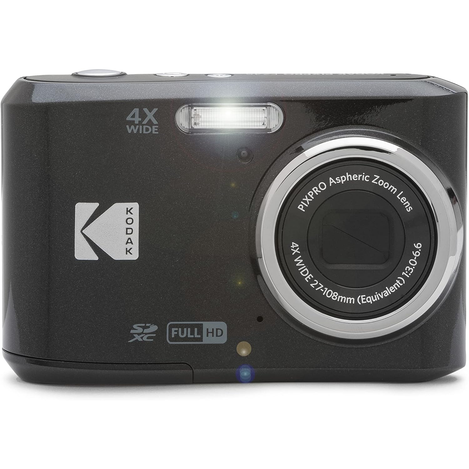 KODAK PIXPRO Friendly Zoom FZ45-BK 16MP Digital Camera with 4X Optical Zoom 27mm Wide Angle and 2.7" LCD Screen