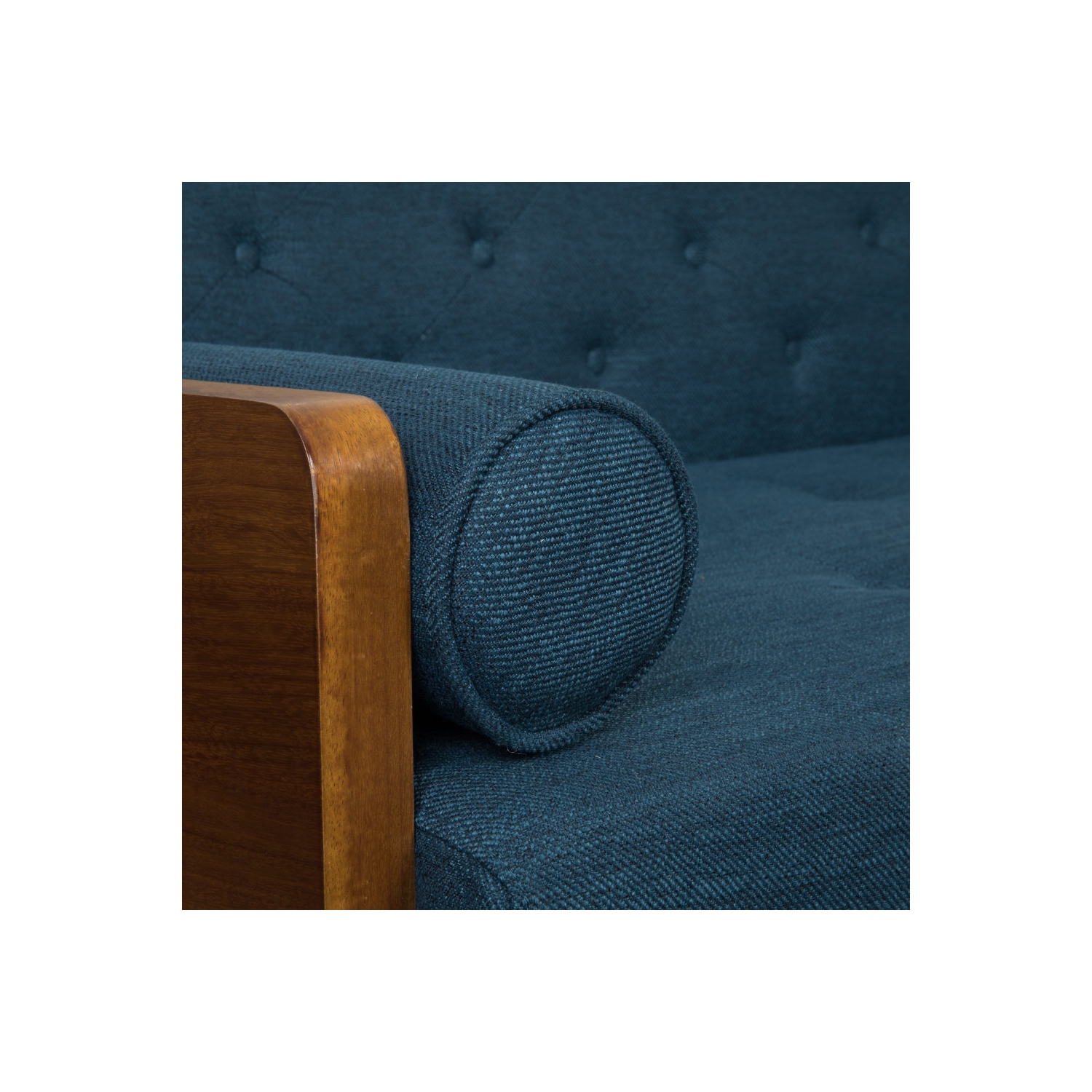 YOULIGHTS 72" Sofa Couch with Wood Frame,Button-Tufted Fabric Upholstery,Mid Century Modern Design