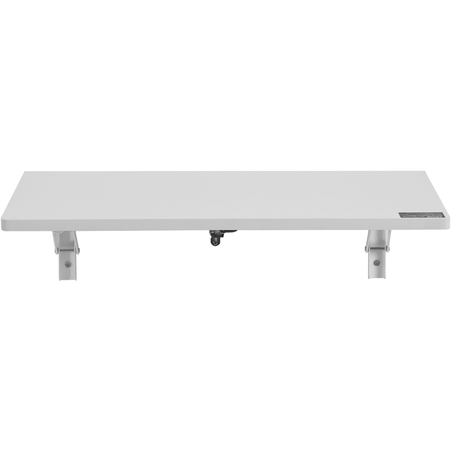 Table pliante murale VEVOR de 23,62 x 15,75&nbsp;po, table à abattant murale, bureau flottant avec support en fer, bureau rabattable pour les petits