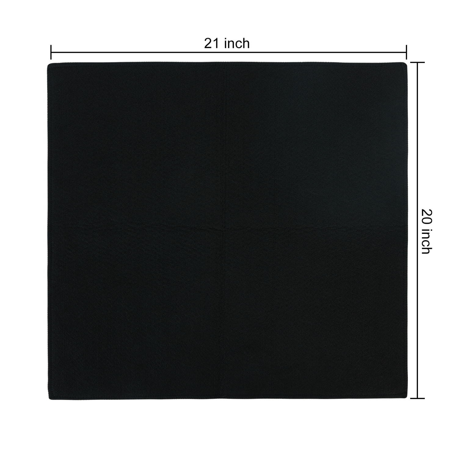 VEVOR 21" x 20" Carbon Felt Welding Blanket 6 Pack, Flame Retardant Welding Blankets, Up To 1800°F Heat Resistant Blanket Set, Cuttable Carbon Fiber