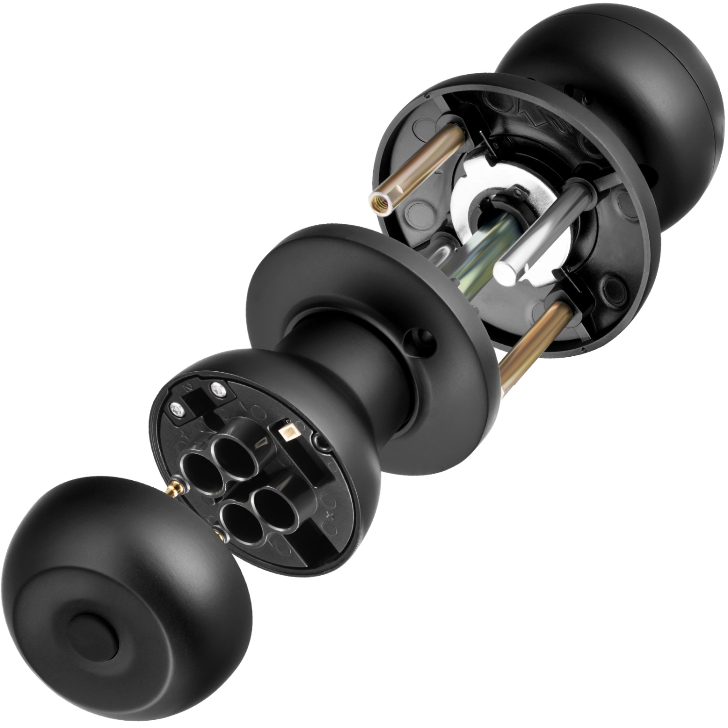 VEVOR Smart Door Knob, Biometric Lock Bluetooth Lock,Fingerprint Lock with APP Control, Easy Installation Door Lock, for Home Bedrooms,