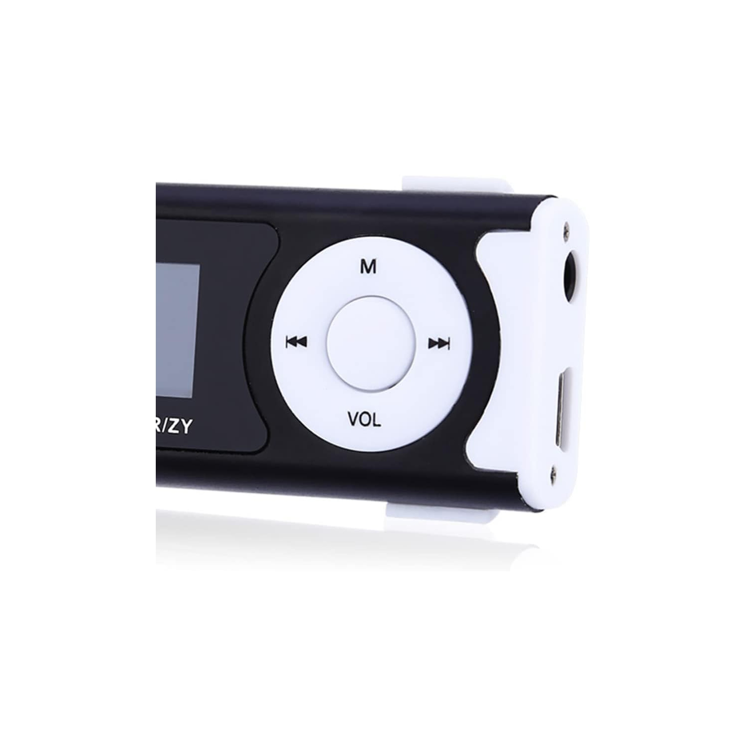 Sports Digital audio player with Flashlight, Clip-on MP3 Music Player with Screen Light - 8GB, Clip-on, Supports TF Card