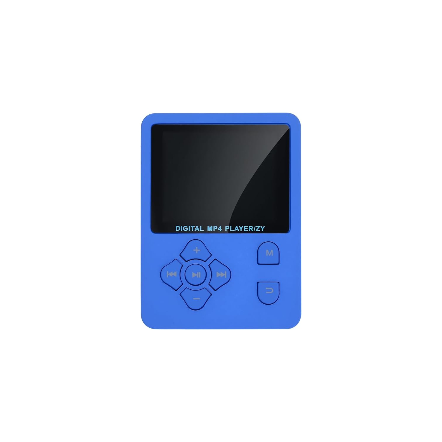 Blue Ultra-thin MP3/MP4 Music Player - 32GB Memory Card Included | E-book Reader | 5 Hours Playback | Lightweight and Portable Digital audio player,