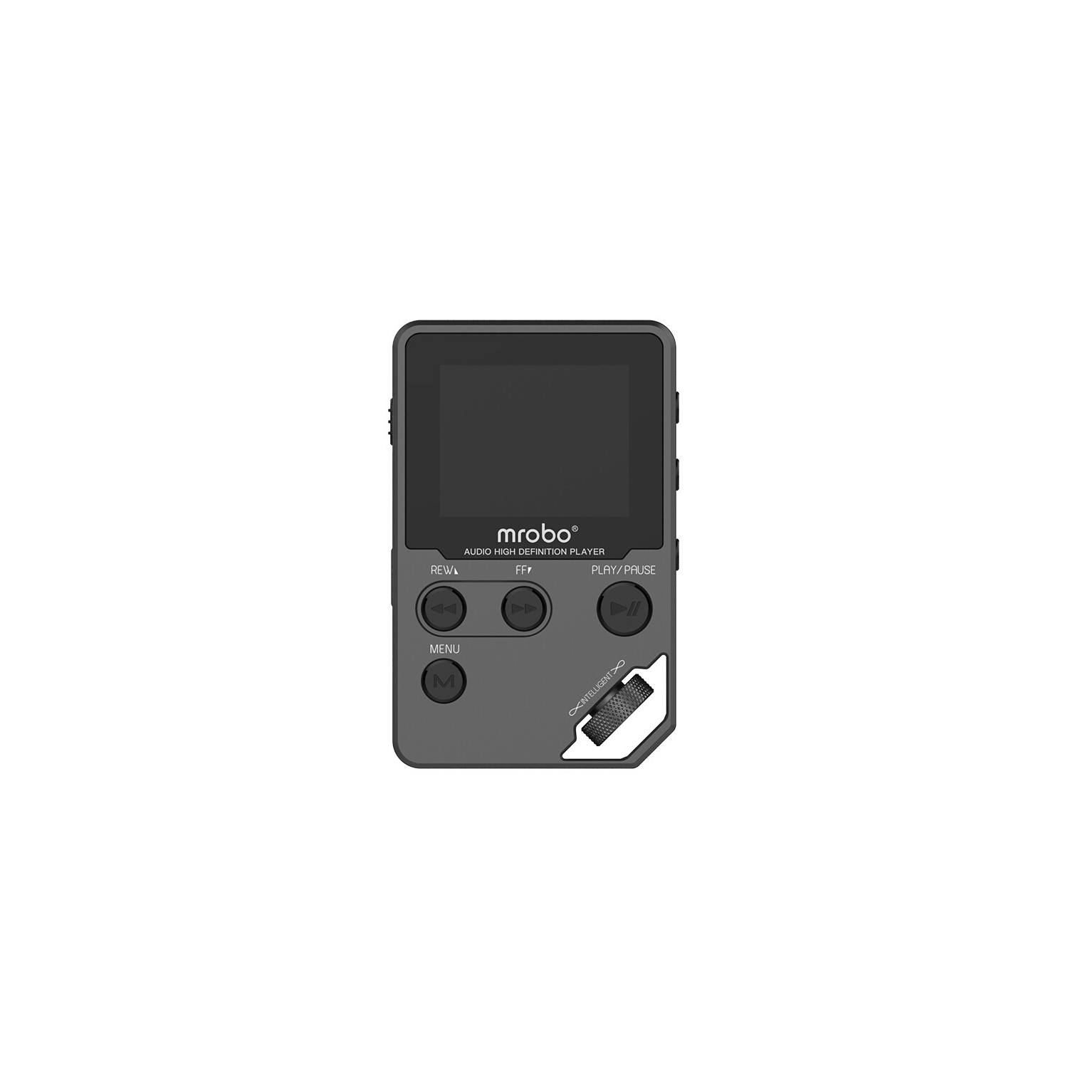 Handheld MP3 player – drag-and-drop music playback, FM radio, e-book reading, essential for running [Iron Gray 32GB]