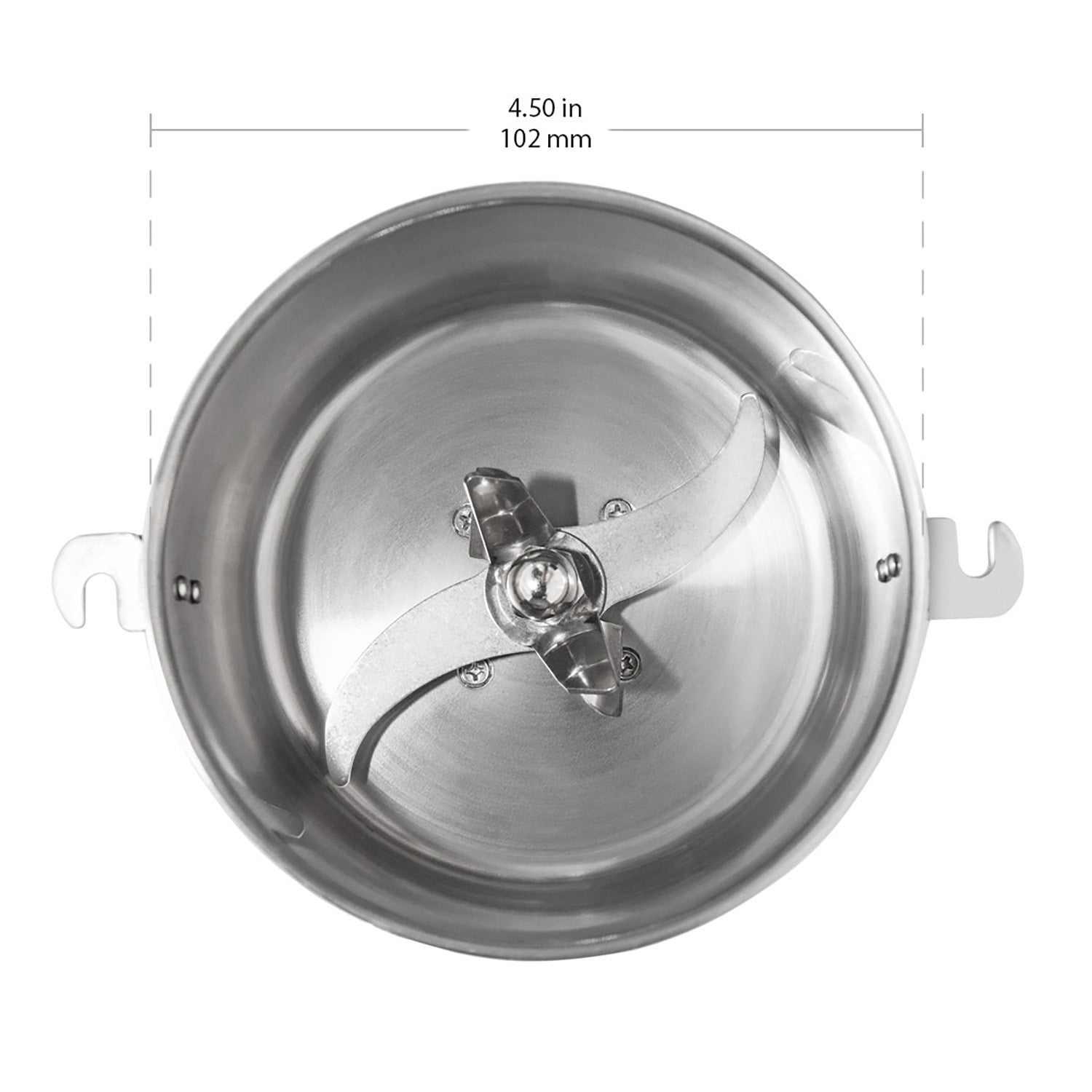 GR-V100 Grain Mill Commercial | Electric Wheat Grinder | 100g | Spices and Herbs| Stainless Steel | 110V