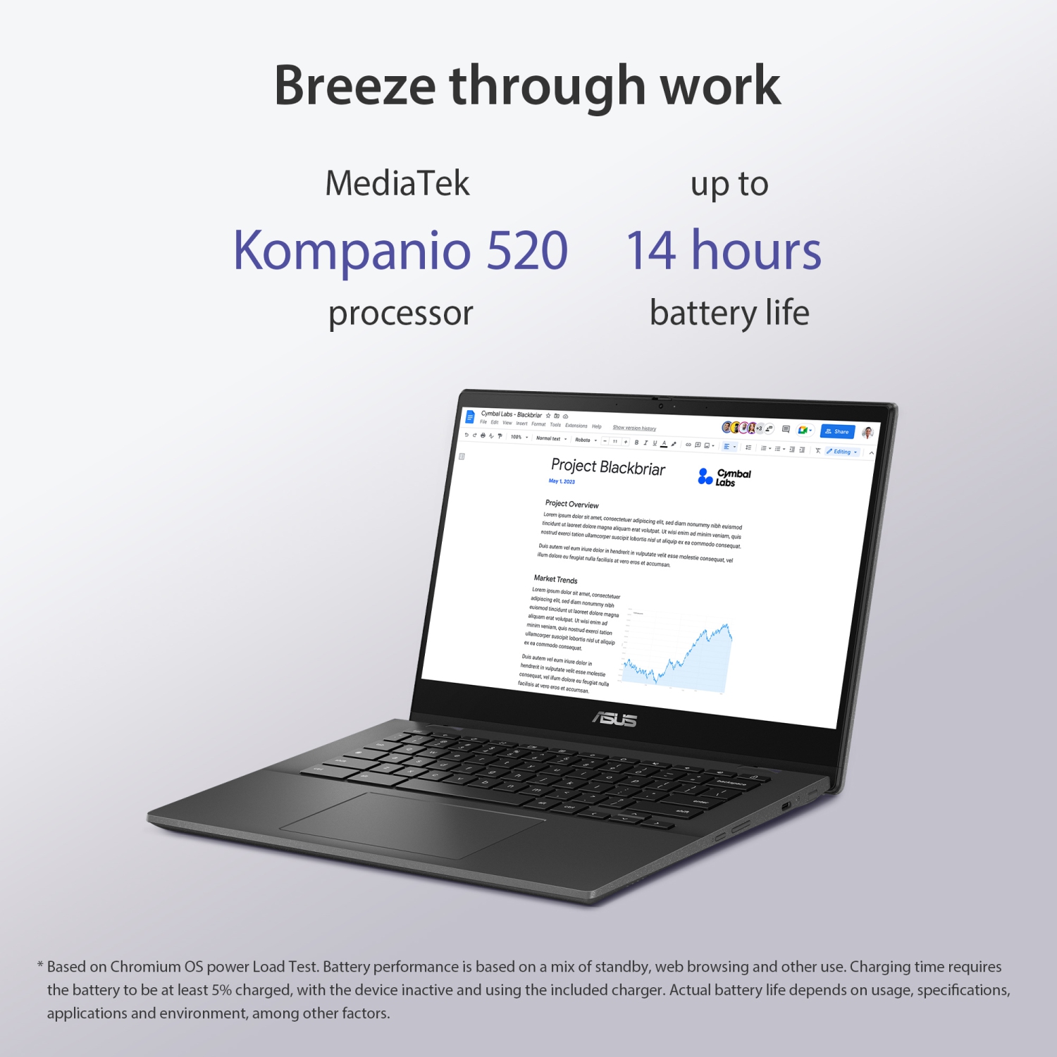 Portable Chromebook CM14 d'ASUS