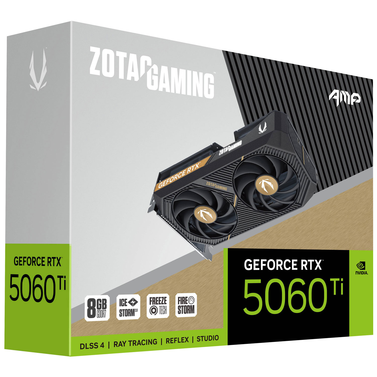 ZOTAC Gaming GeForce RTX 5060 Ti AMP 8GB GDDR7 Video Card | Best