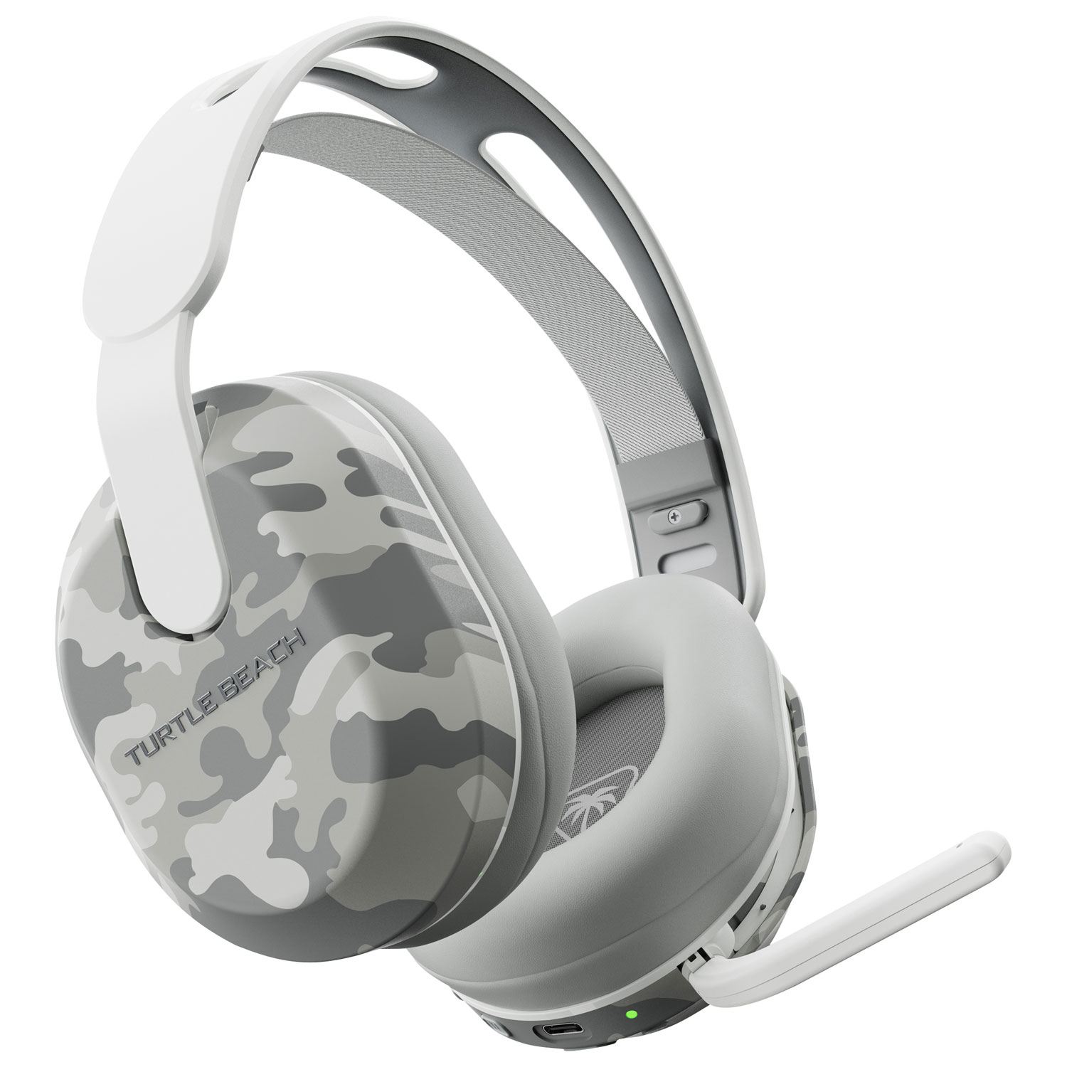 Casque de jeu sans fil Stealth 500 de Turtle Beach pour PS5/PS4/PC - Camouflage arctique