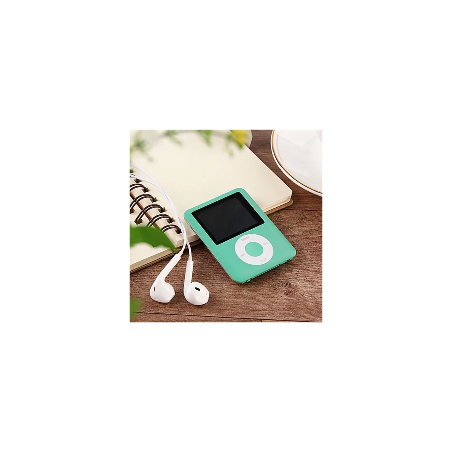 64GB HD music player/mini MP3 player, HiFi sound quality, built-in speaker, recording/repeat/e-book functions, includes a free earphone set, portable