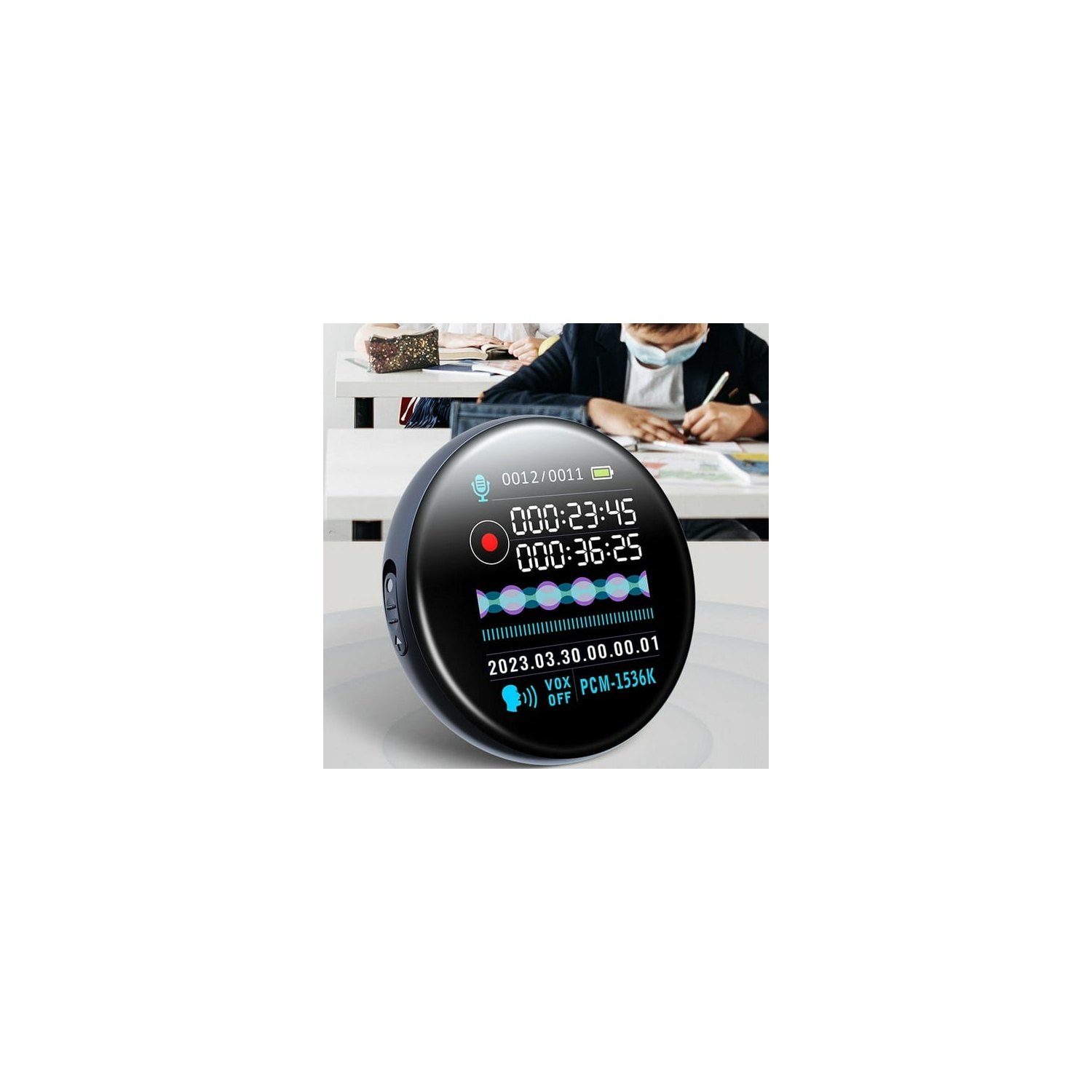 Pocket-sized multifunctional player Mini MP3 player - alarm clock, large storage space, simple and easy-to-use interface 32GB