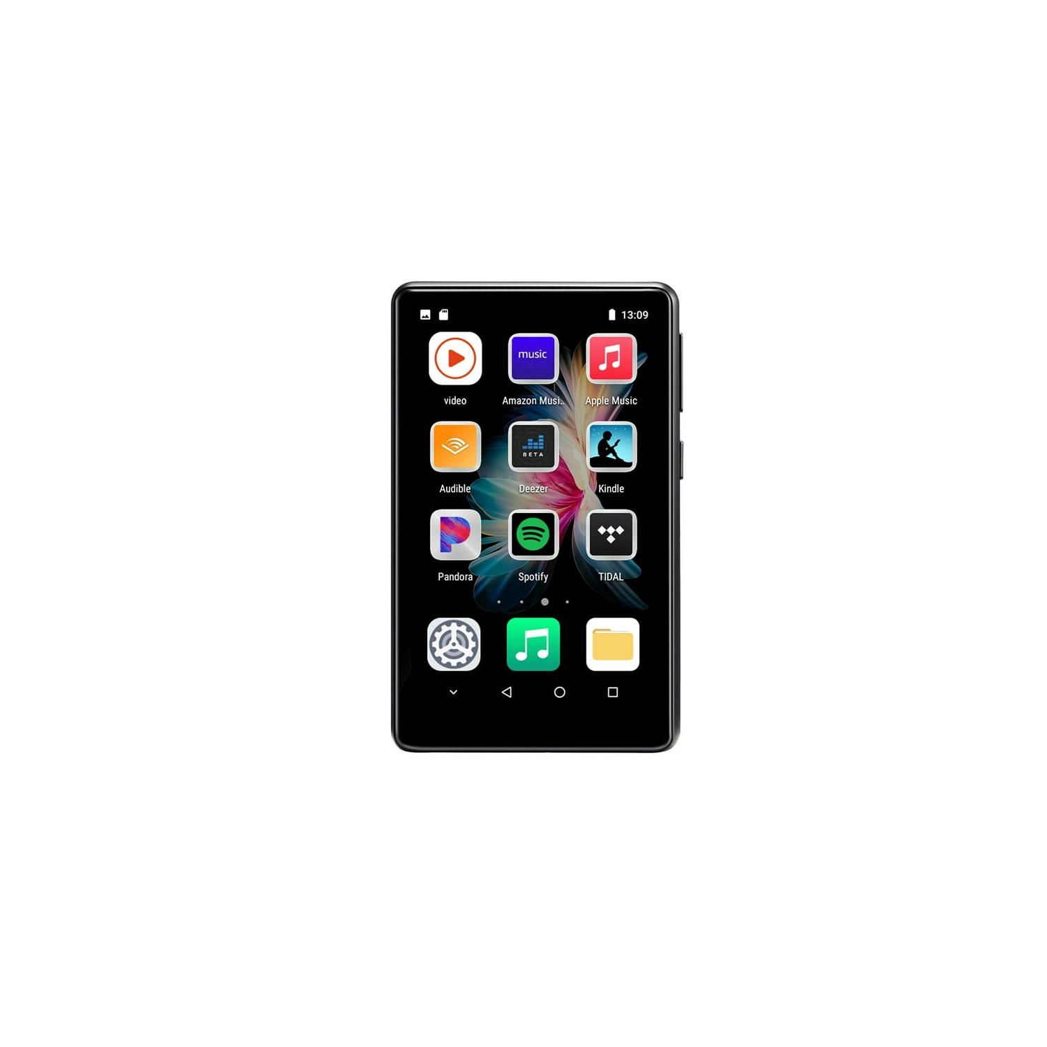 Lecteur MP3/MP4 – Écran tactile IPS 4&nbsp;po, Wi-Fi bibande, Bluetooth 5,0, mémoire extensible, lecteur audio numérique Lecteur multimédia portatif