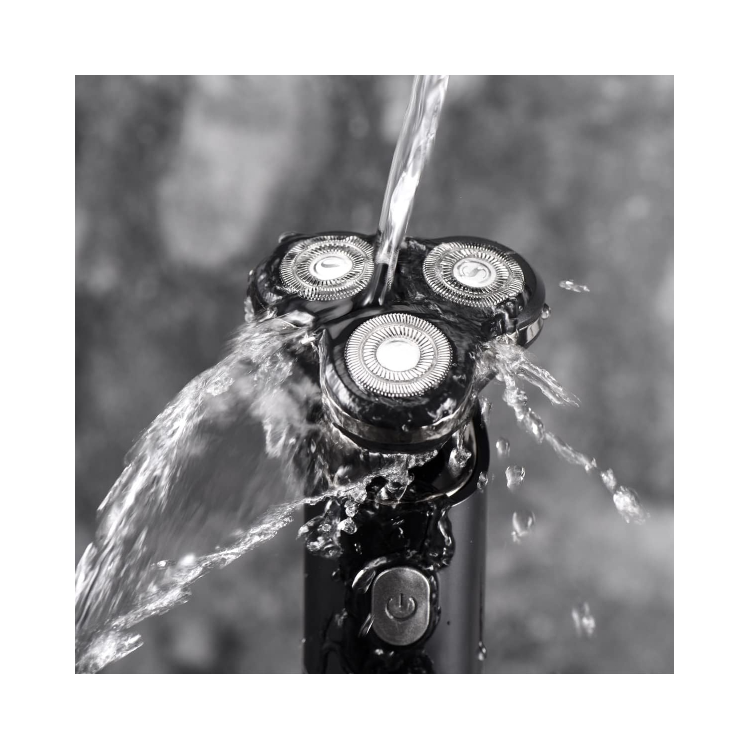 Rasoir électrique pour hommes, rasoir électrique étanche, rasoir rotatif pour hommes, tondeuse à barbe sans fil, chargeur USB, rasoir de voyage avec