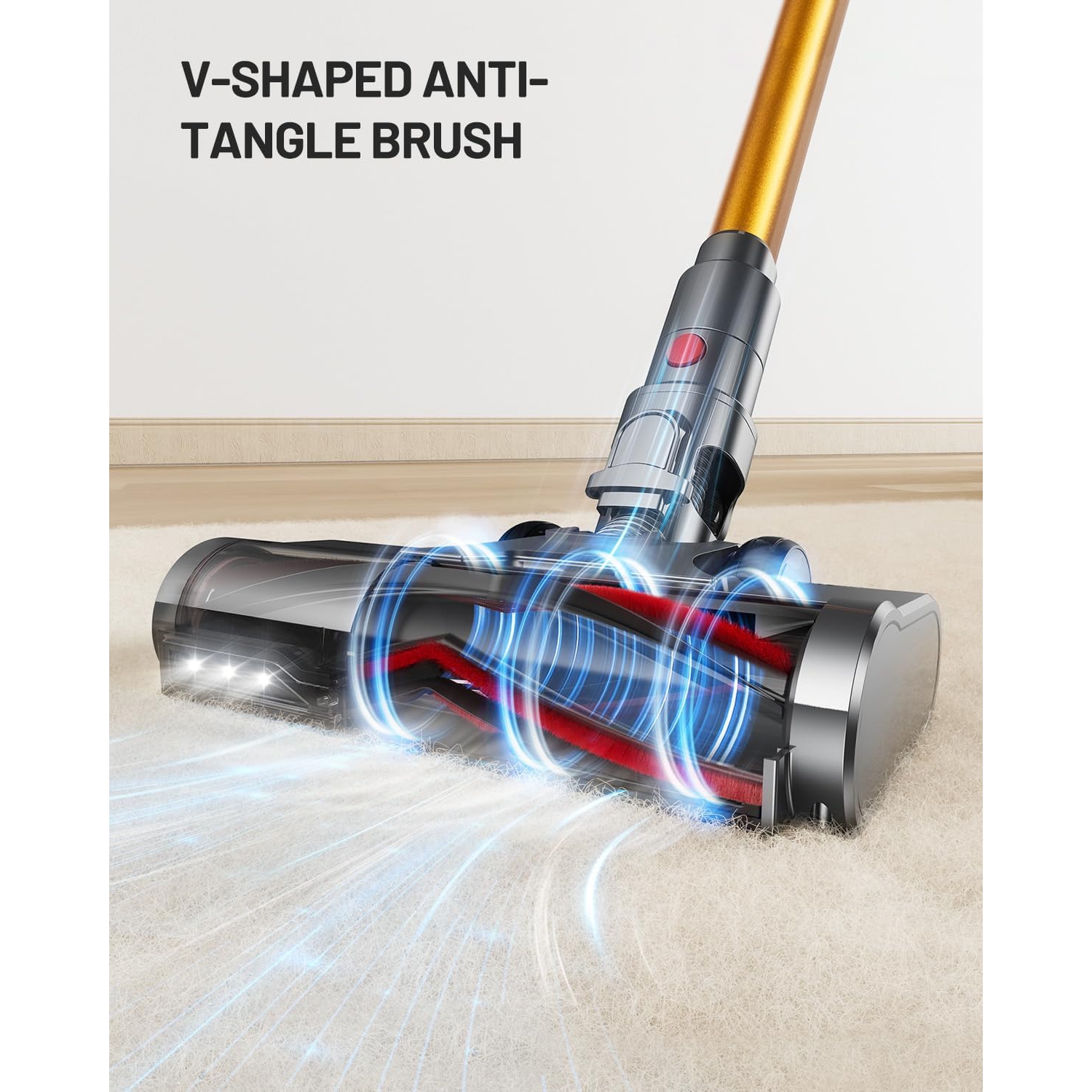 Refurbished – Xumtom Cordless Vacuum Cleaner, 550W/45Kpa