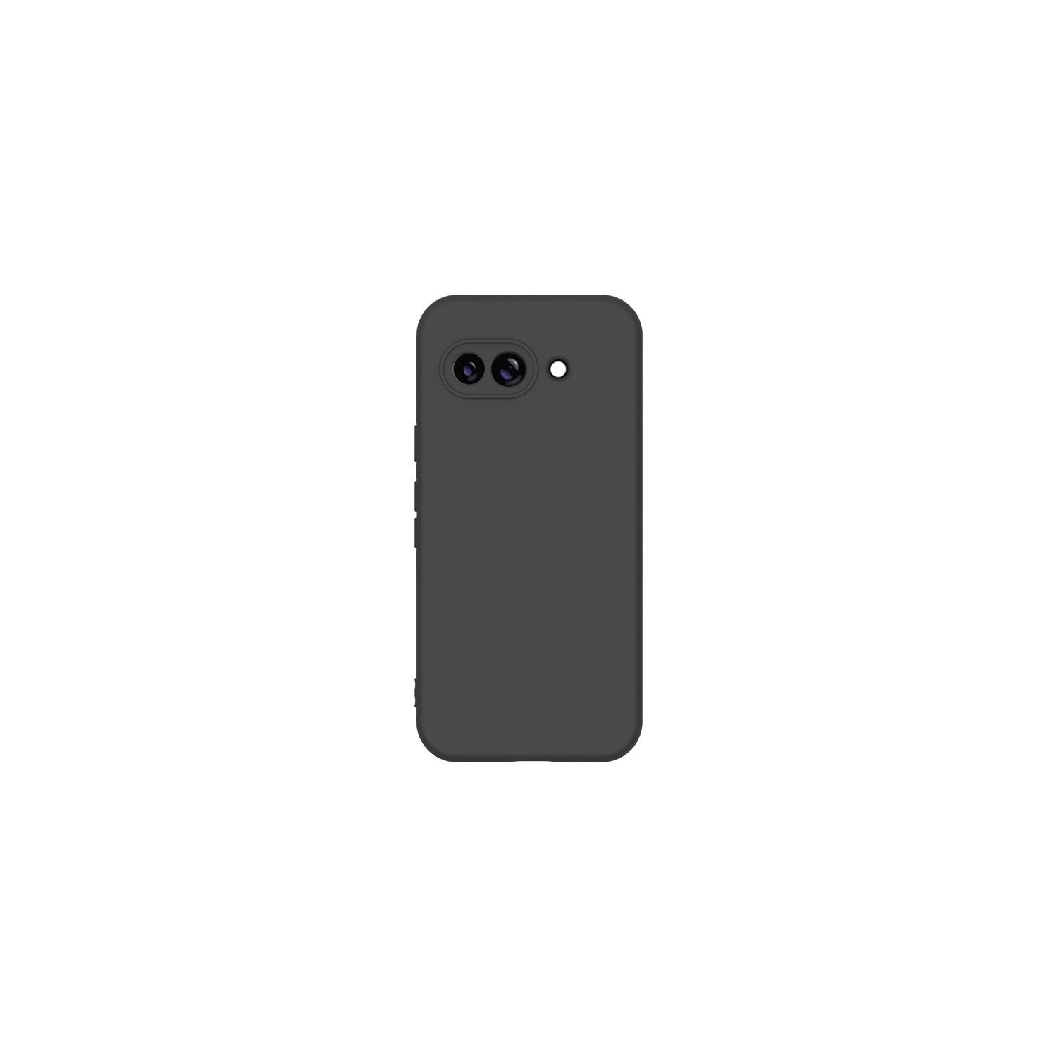PANDACO Soft Shell Matte Black Case for Google Pixel 9a