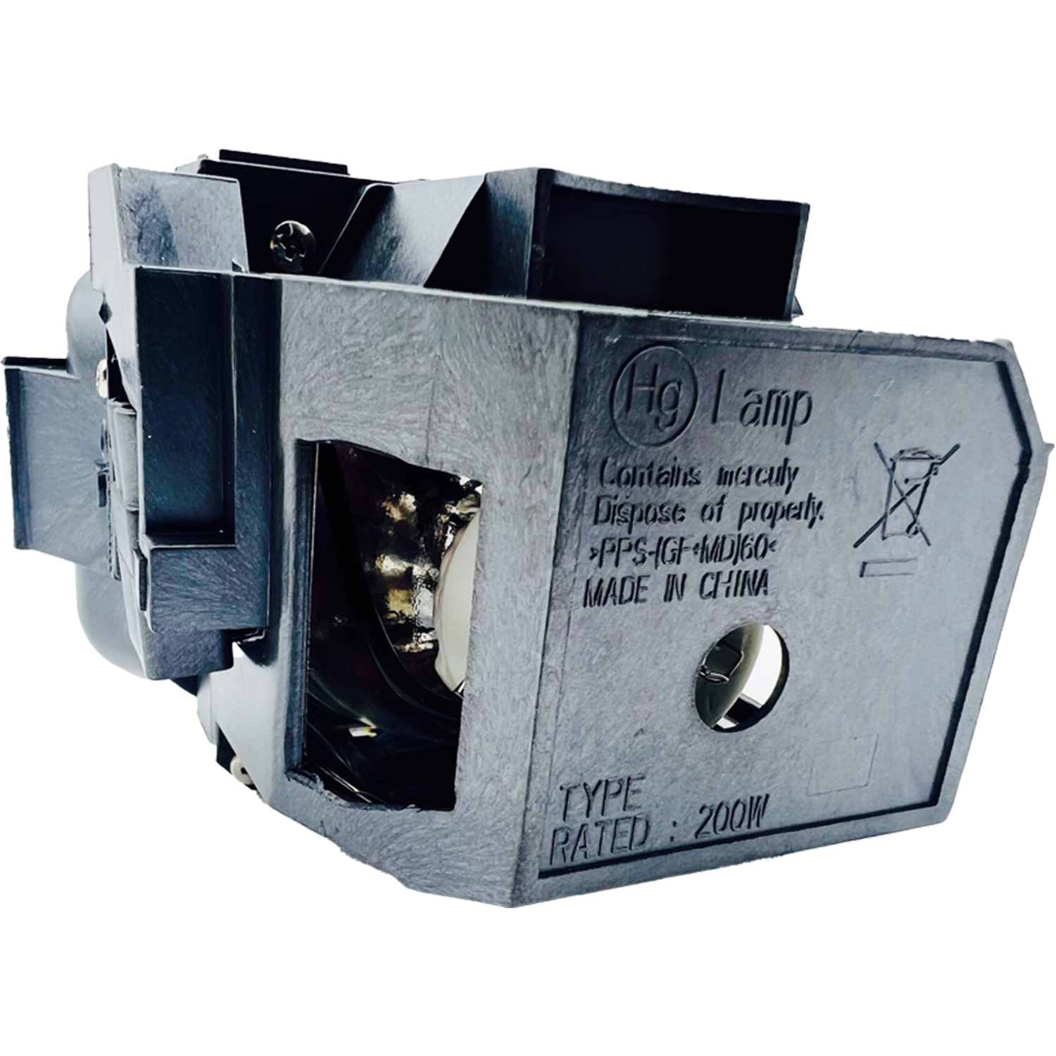 Jaspertronics™ Original Lamp & Housing for the Epson EH-TW5300 Projector - 1 Year Warranty