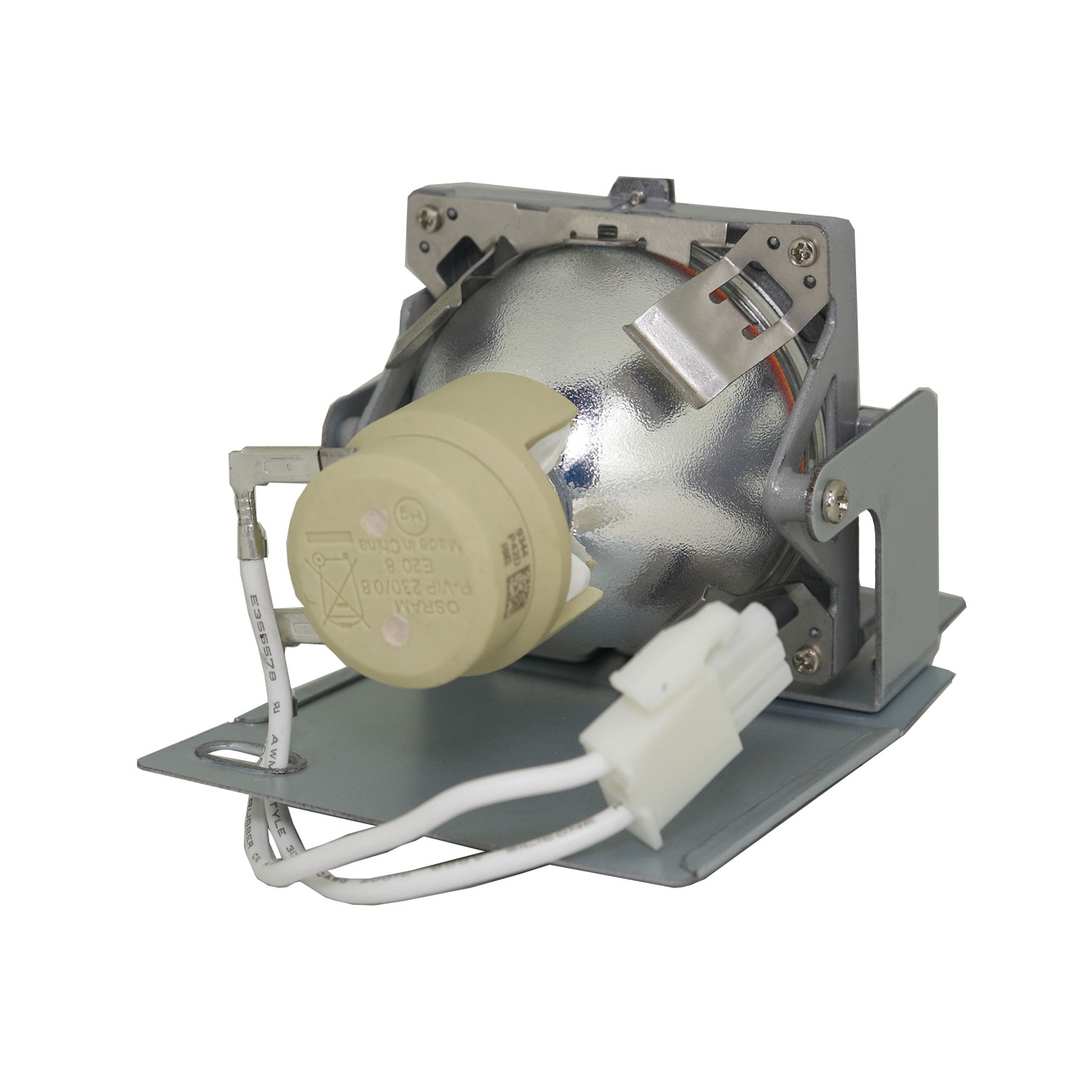 Jaspertronics™ Original 5J.JED05.001 Lamp & Housing for BenQ Projectors - 1 Year Warranty