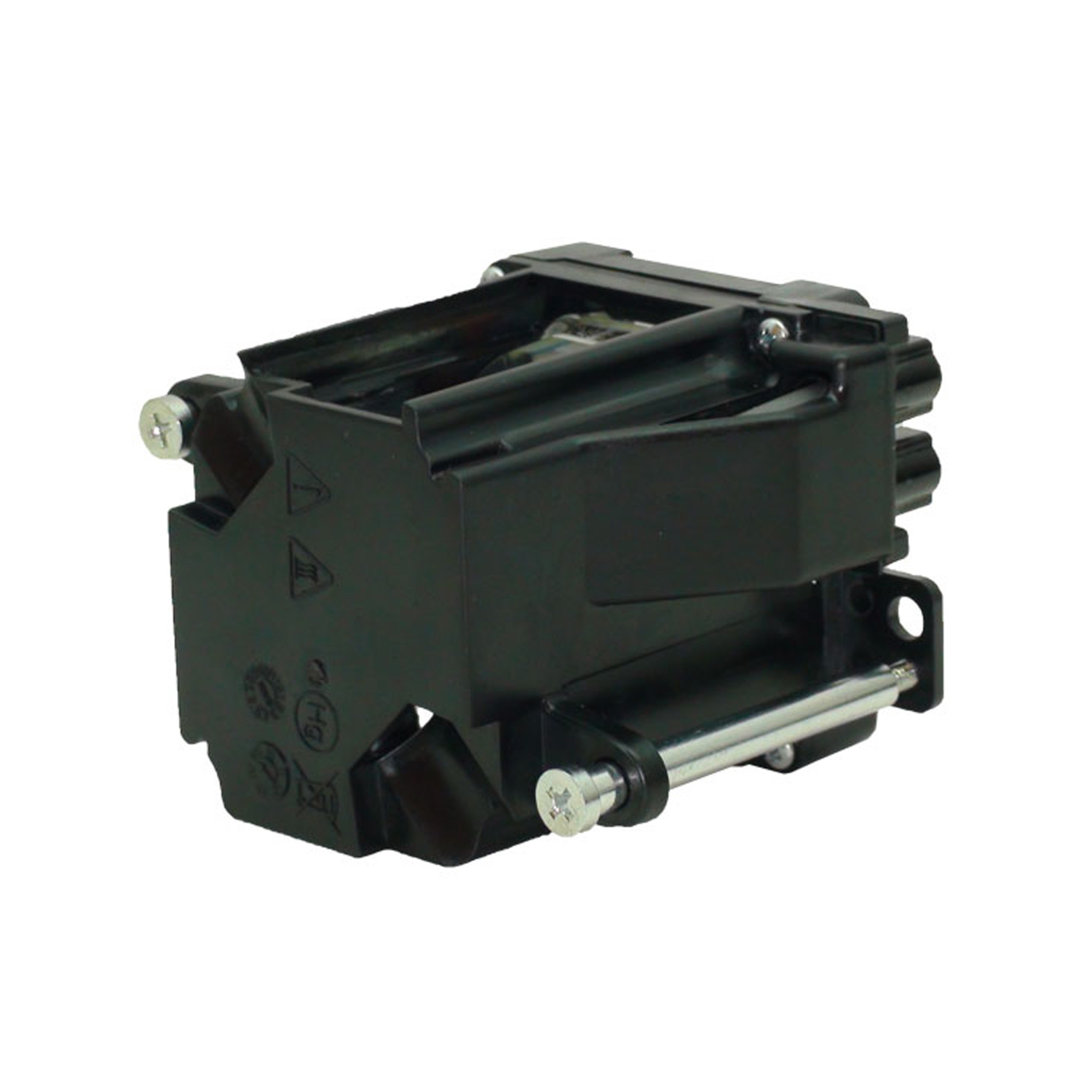 Jaspertronics™ OEM Lamp & Housing for The JVC HD-70FH97 TV with Philips bulb inside - 1 Year Warranty