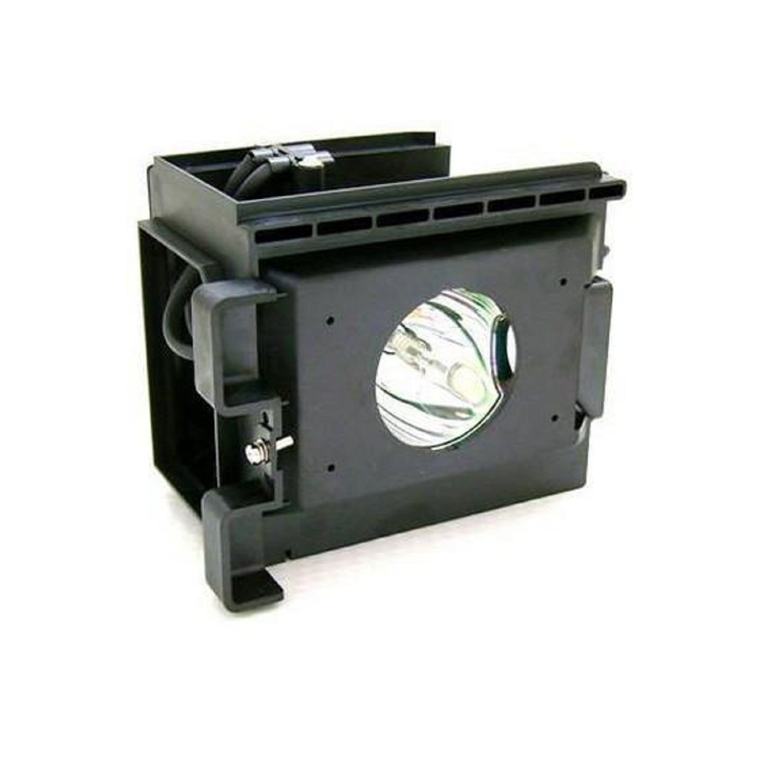 Jaspertronics™ OEM Lamp & Housing for The Samsung HLR5078W TV with Philips bulb inside - 1 Year Warranty