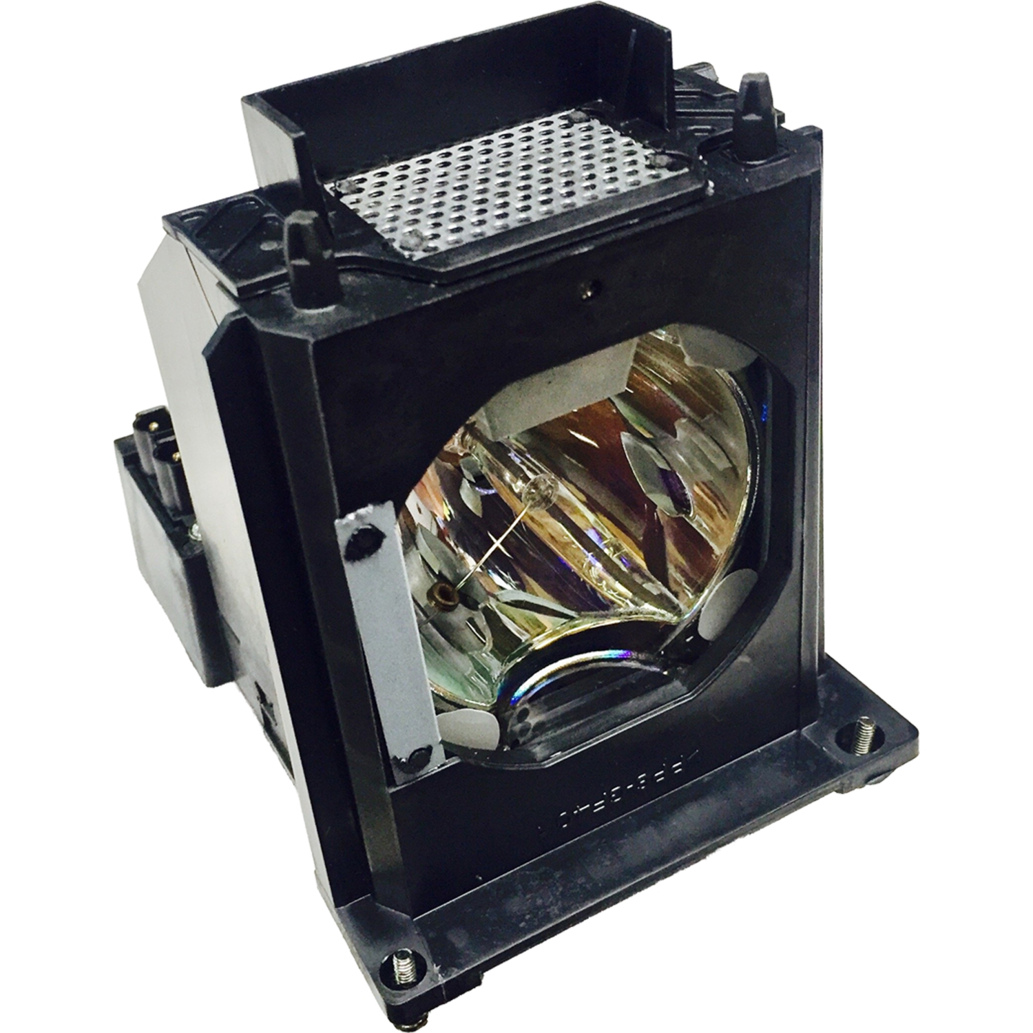 Jaspertronics™ OEM Lamp & Housing for The Mitsubishi WD-65737 TV with Philips bulb inside - 1 Year Warranty