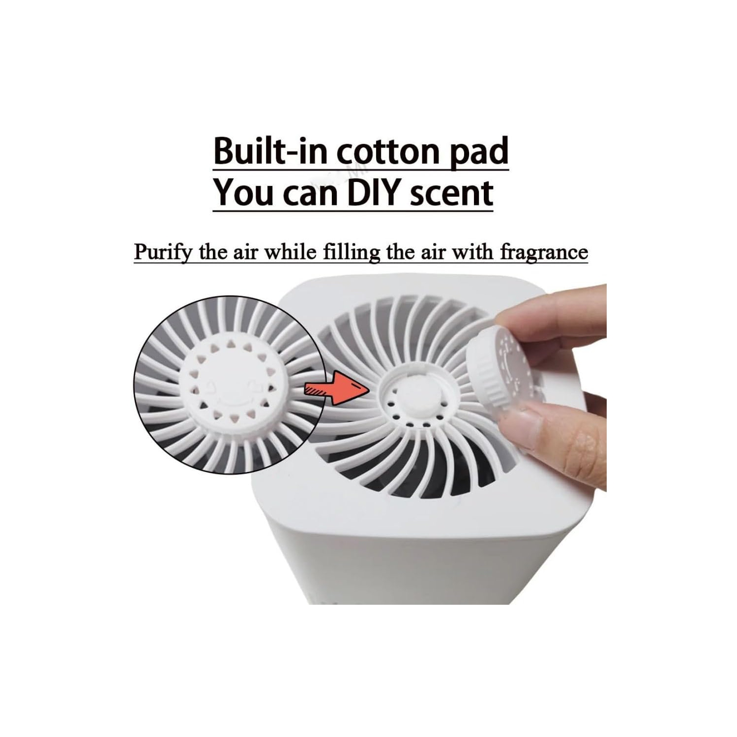 Purificateur d'air de bureau, élimine la fumée et les odeurs, convient aux petites chambres, élimine le formaldéhyde, purificateur d'air silencieux,