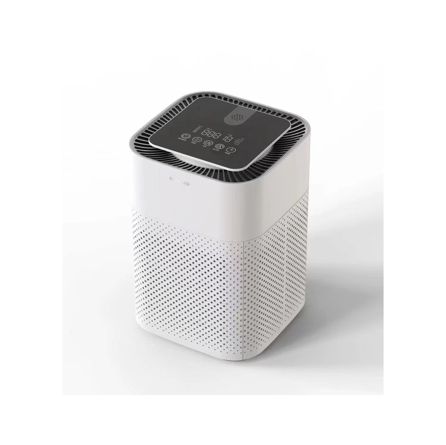 360° H13 HEPA Air Purifier for Bedrooms - Compact, Ultra-Quiet Pet Hair & Odor Eliminator with Smart Night Mode & Energy Saving Design(white)