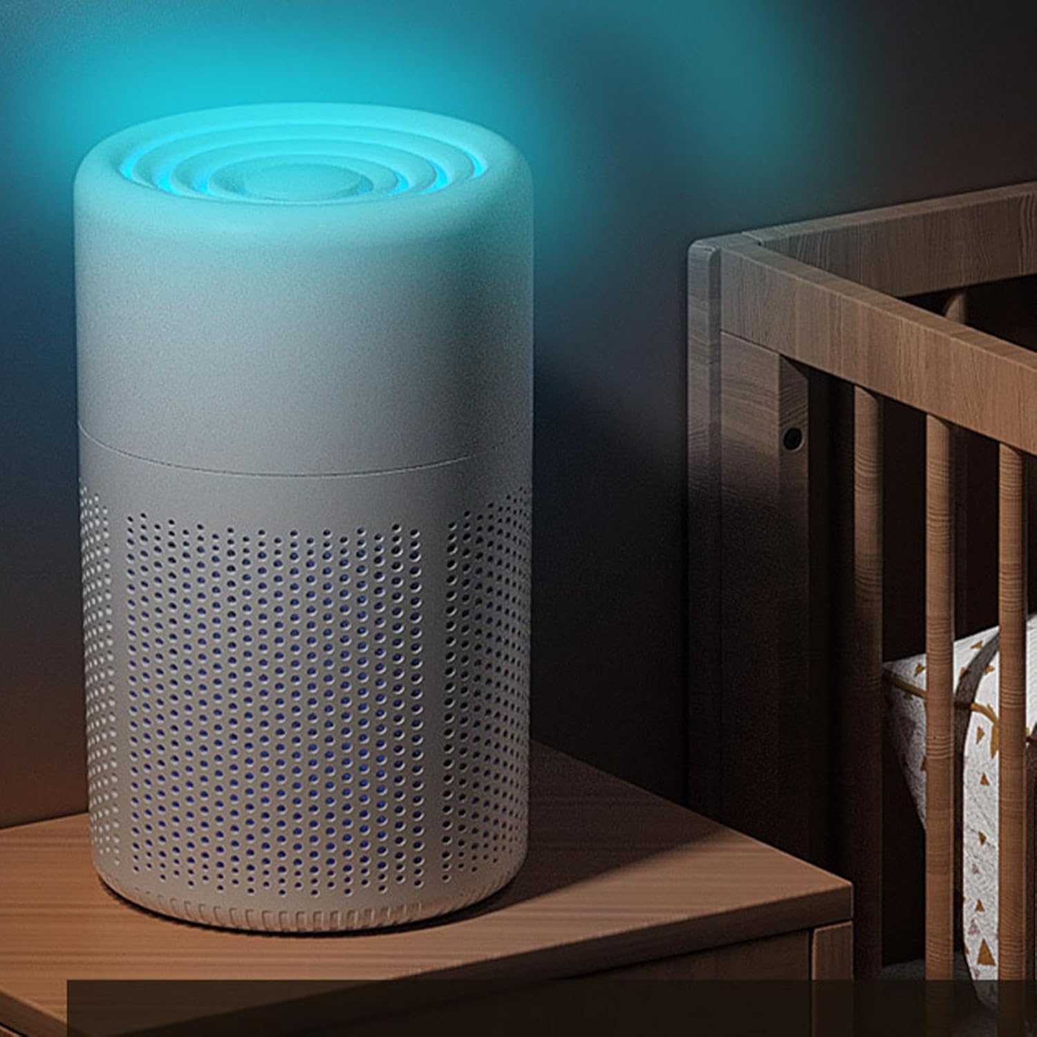 Purificateur d'air professionnel HEPA pour la maison – éliminateur d'allergènes et d'odeurs, fonctionnement silencieux, idéal pour les propriétaires