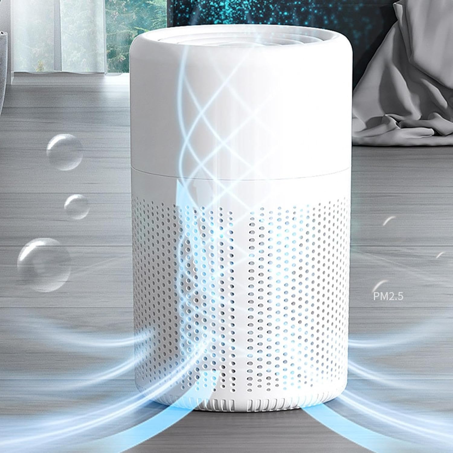 Purificateur d'air professionnel HEPA pour la maison – éliminateur d'allergènes et d'odeurs, fonctionnement silencieux, idéal pour les propriétaires