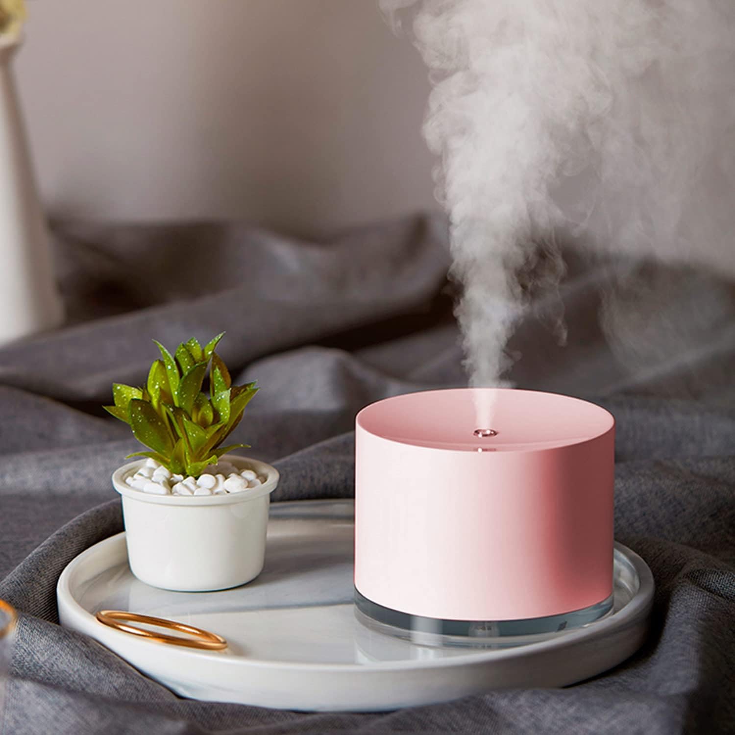 Humidificateur Diffuser Humidificateur portatif Pulvérisateur d'humidificateur rechargeable à batterie domestique