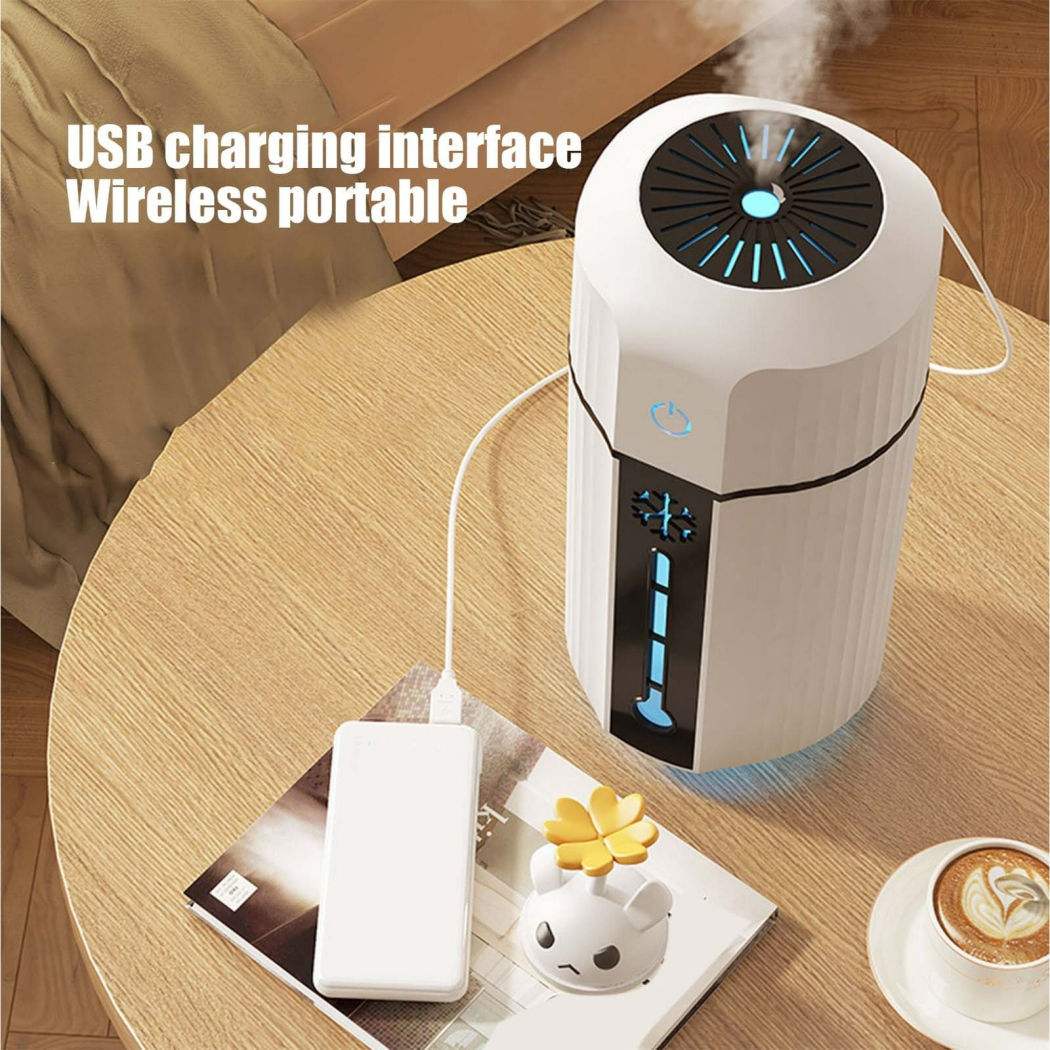 Air humidifier desktop home small car USB large fog bedroom office humidifier