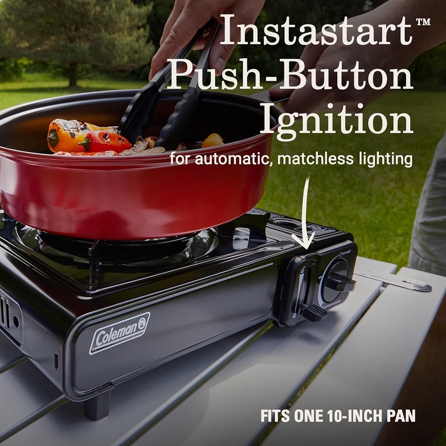 Butane or Propane Camping Stove, 1 or 2 Burner Portable Camp Stove, Classic Butane