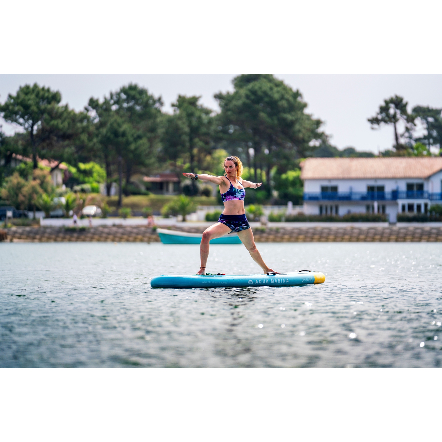 Aqua Marina - DHYANA Fitness 10' 8" Inflatable Stand Up Paddle Board