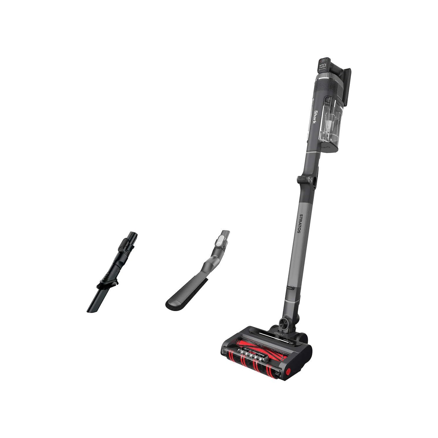 Remis à neuf - Aspirateur sans fil Stratos UZ865H de Shark, aspirateur DuoClean PowerFins HairPro, suceur plat et brosse antiallergène inclus,