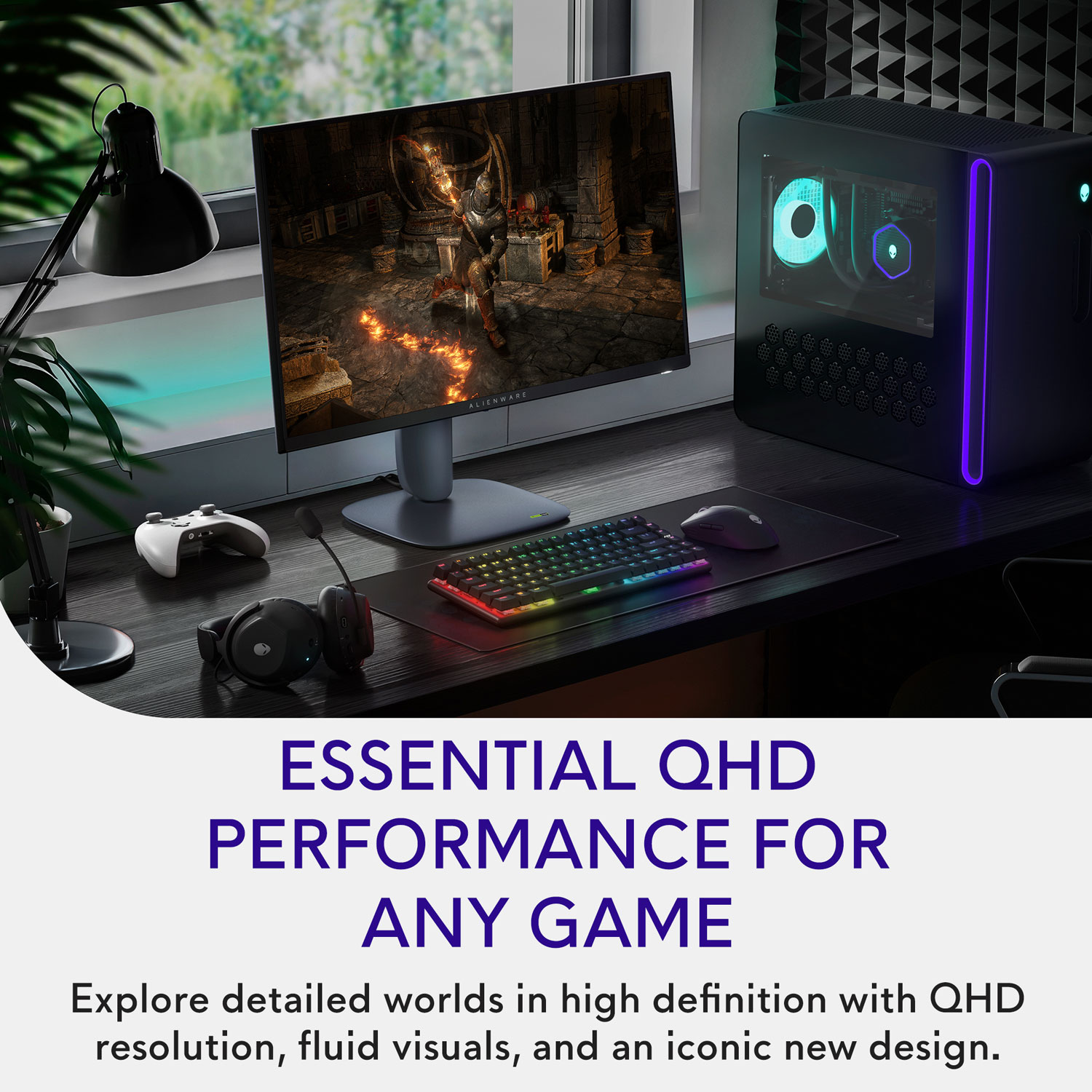 Alienware 27" 180Hz 4ms IPS LED Gaming Monitor - Black