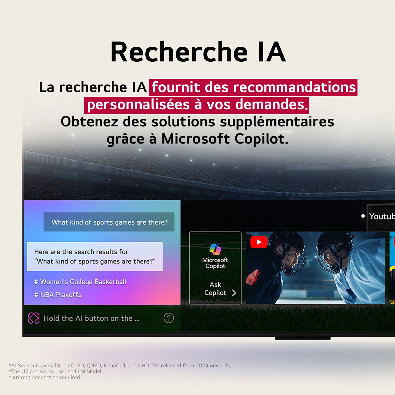 Téléviseur intelligent mini-DEL HDR UHD 4K QNED evo AI QNED85 de 75 po de LG - 2025 - Exclusivité Best Buy