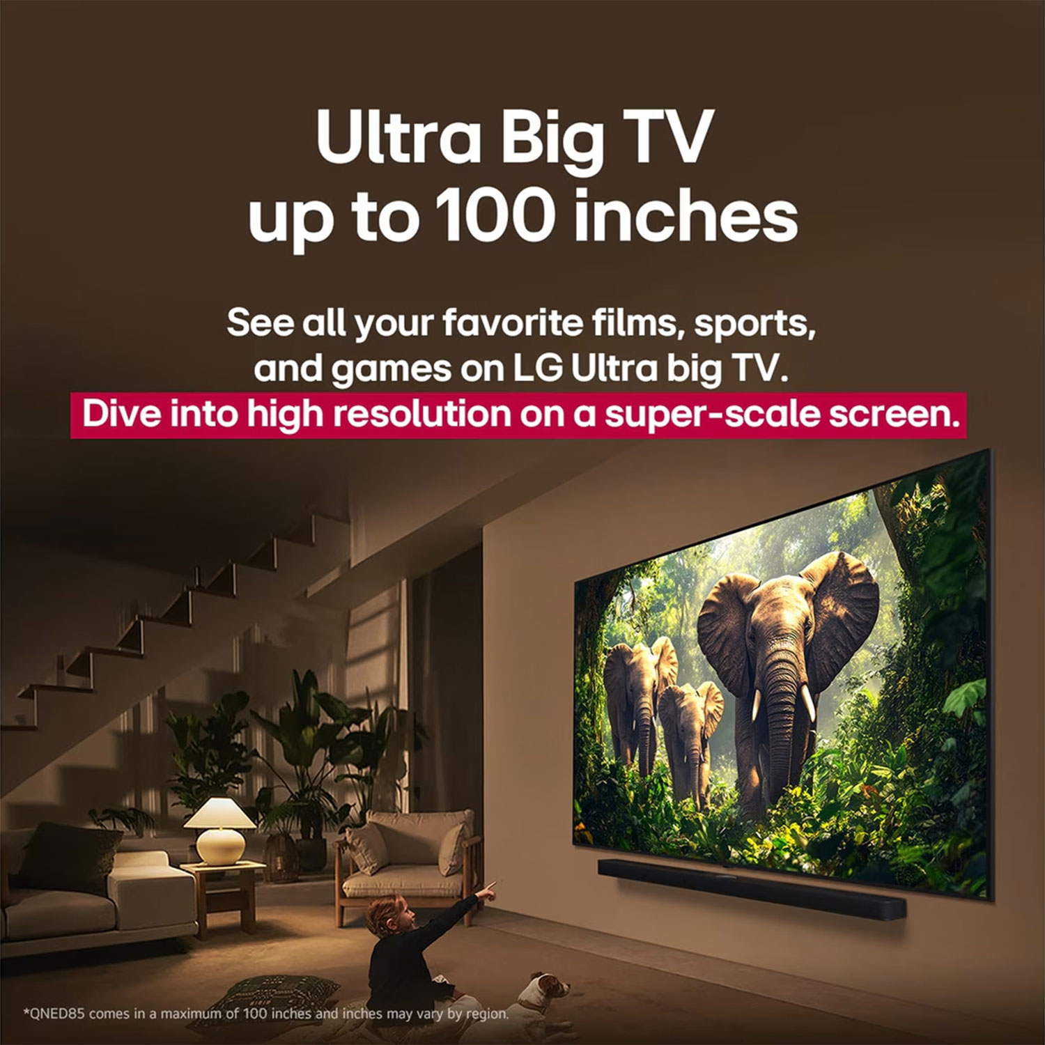 LG 86" QNED evo AI QNED85 4K UHD HDR Mini-LED webOS Smart TV - 2025