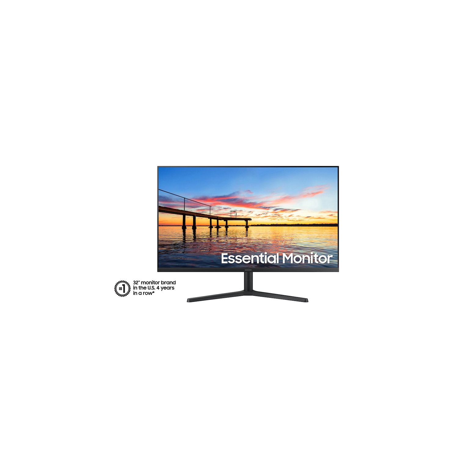 Samsung S30B 32" FHD 75Hz 8ms GTG VA AMD FreeSync Monitor - Black