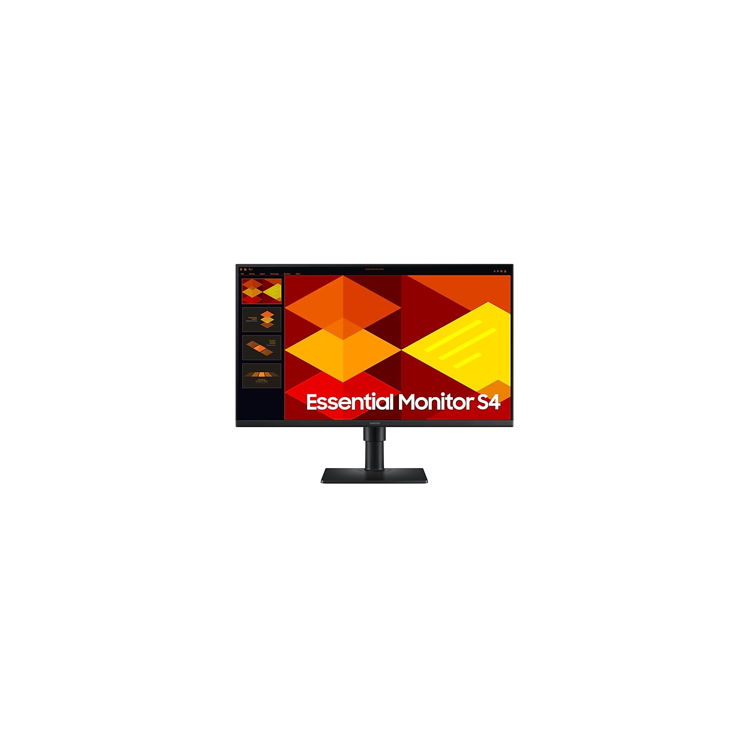 Samsung S4 S40GD 27" FHD 100Hz 5ms GTG IPS LED Monitor - Black