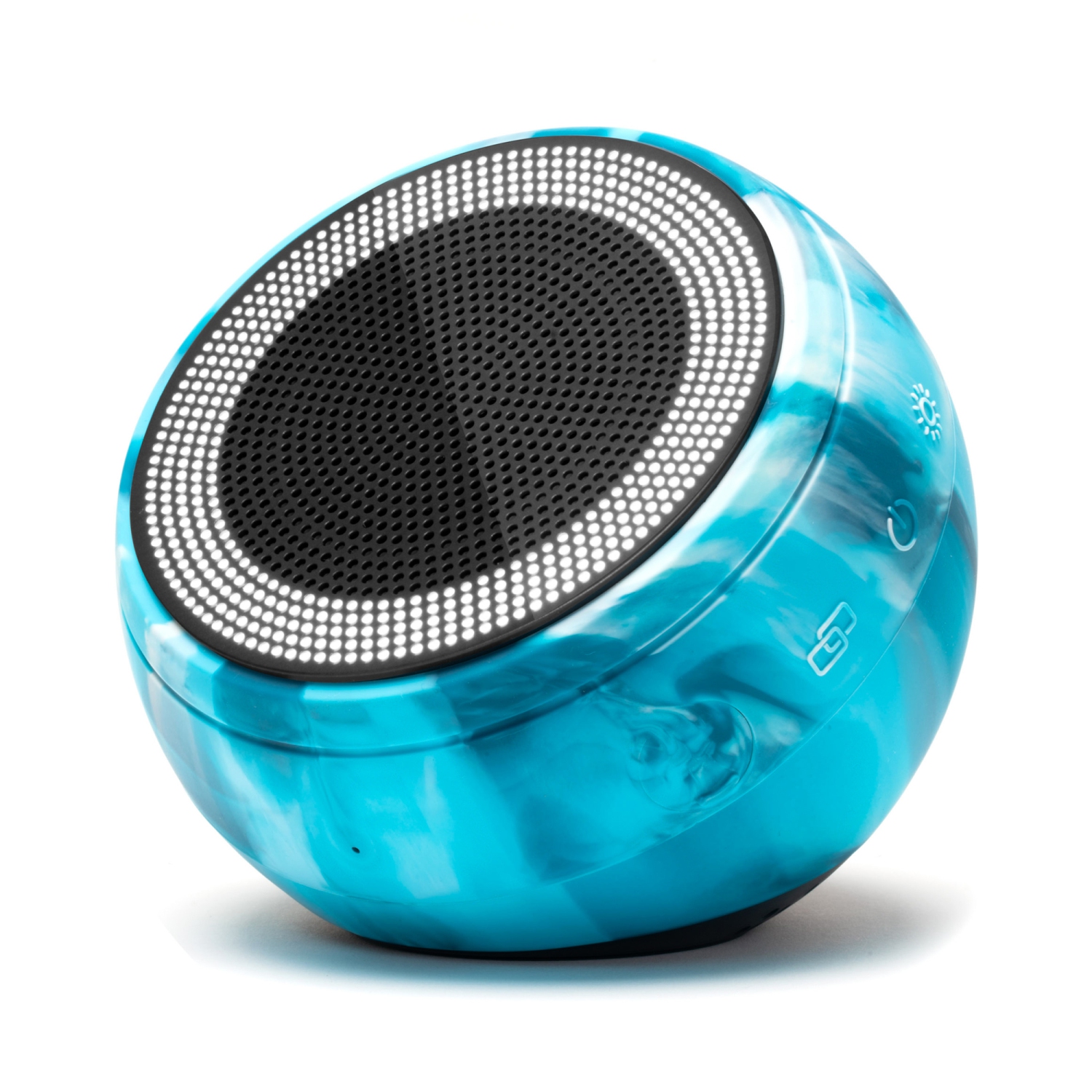 Speaqua - Barnacle X Portable Waterproof Bluetooth Speaker with Built in Storage - Tidal Blue