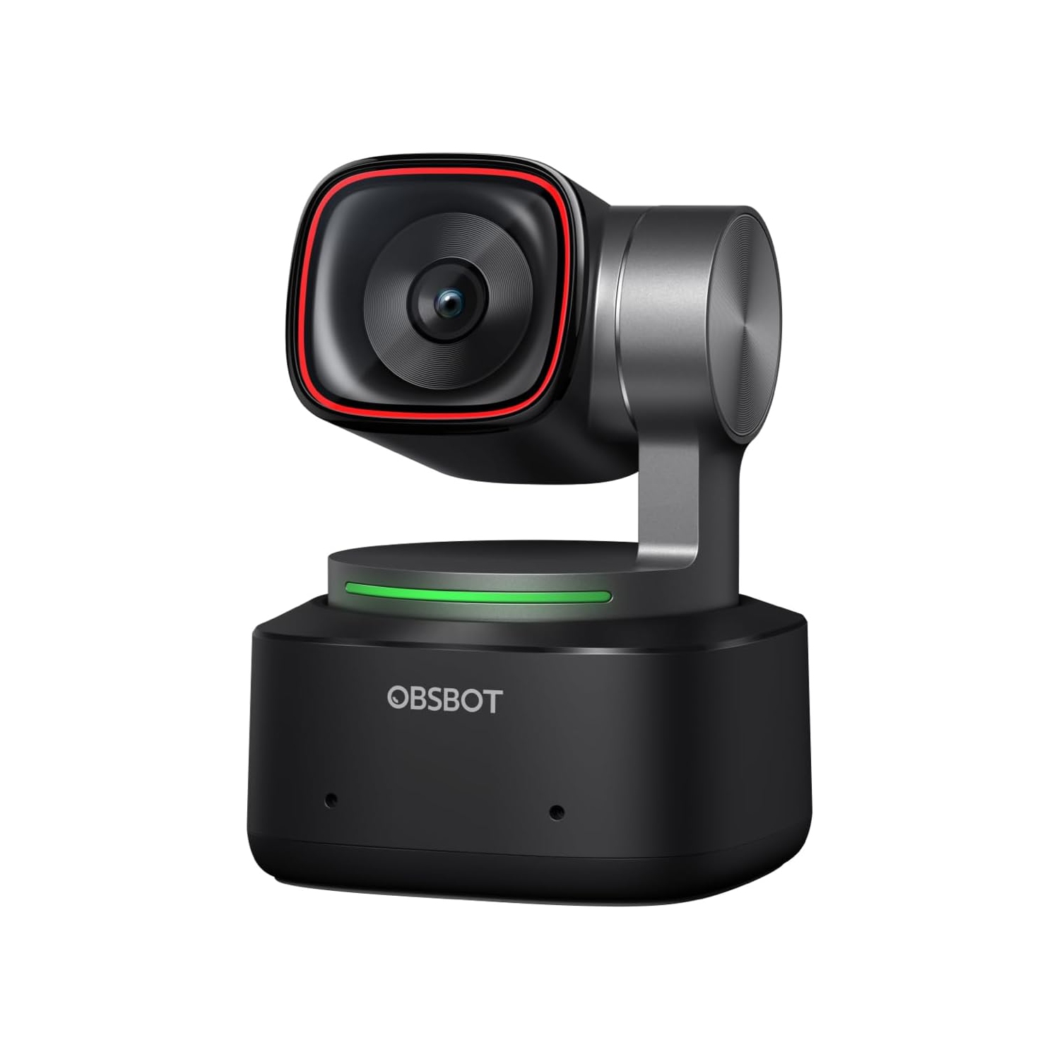 OBSBOT Tiny 2 4K Webcam with AI Tracking, Voice & Gesture Control, Auto Focus, HDR, and Multi-mode Streaming for PC and Meetings