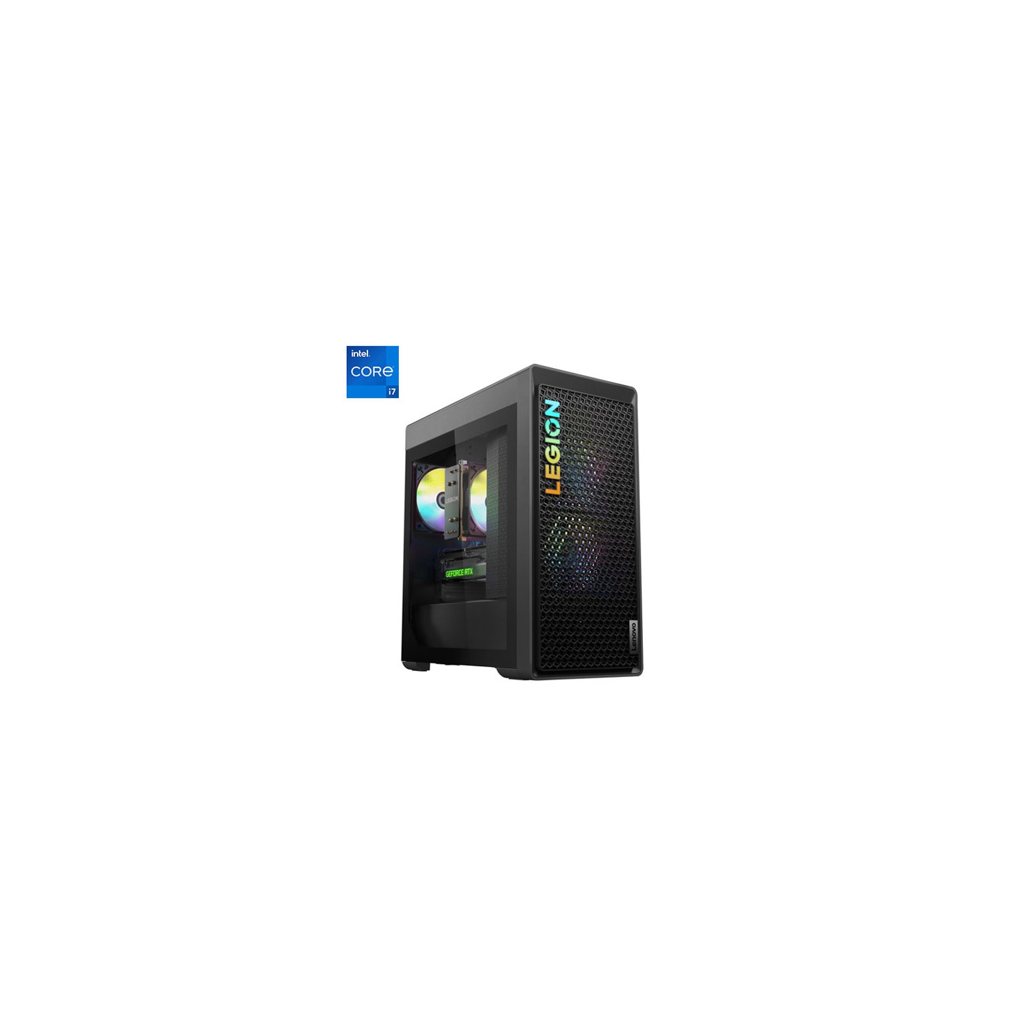 Refurbished (Fair) - Lenovo Legion Tower 5i Gaming PC - Storm Grey (Intel Core i7 14700F/32GB RAM/1TB SSD/RTX 4070 Super)