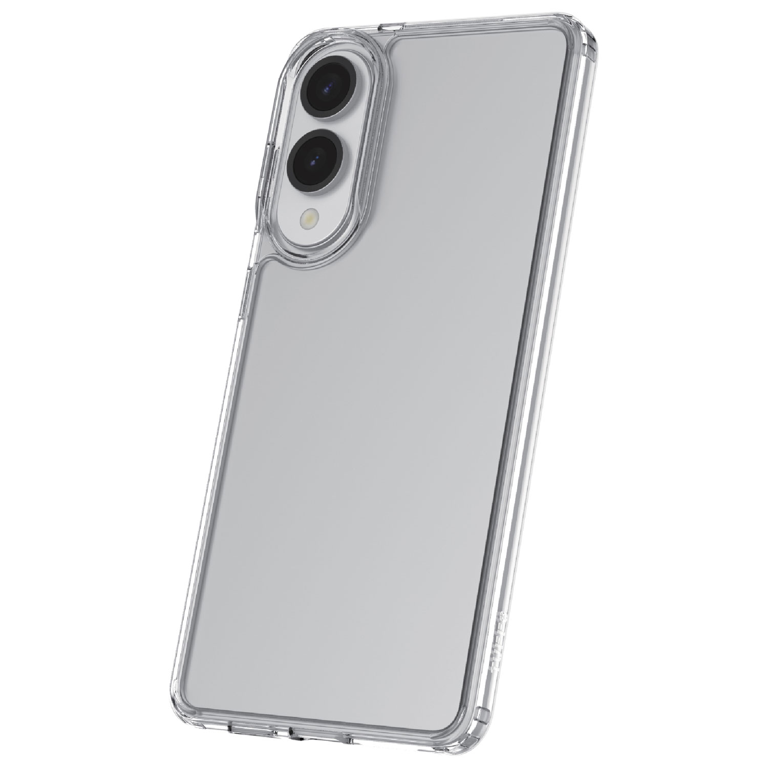 Étui rigide ajusté de TUFF8 pour Galaxy S25 Edge - Transparent