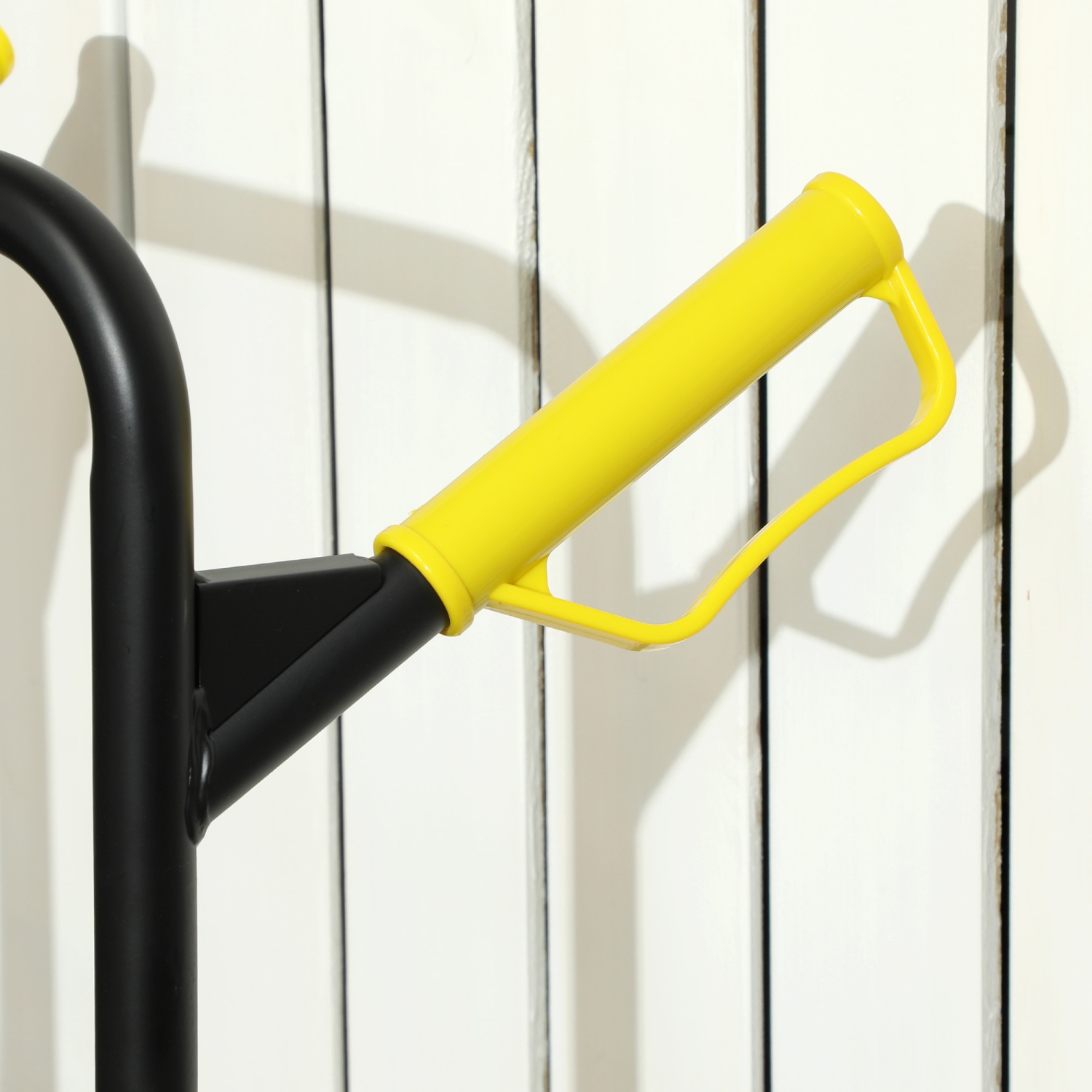 DURHAND 6-Wheels Stair Climber Hand Truck, Dolly Heavy Duty Folding Steel Load Cart with Adjustable Telescoping Handle for Moving, Luggage, 264lbs