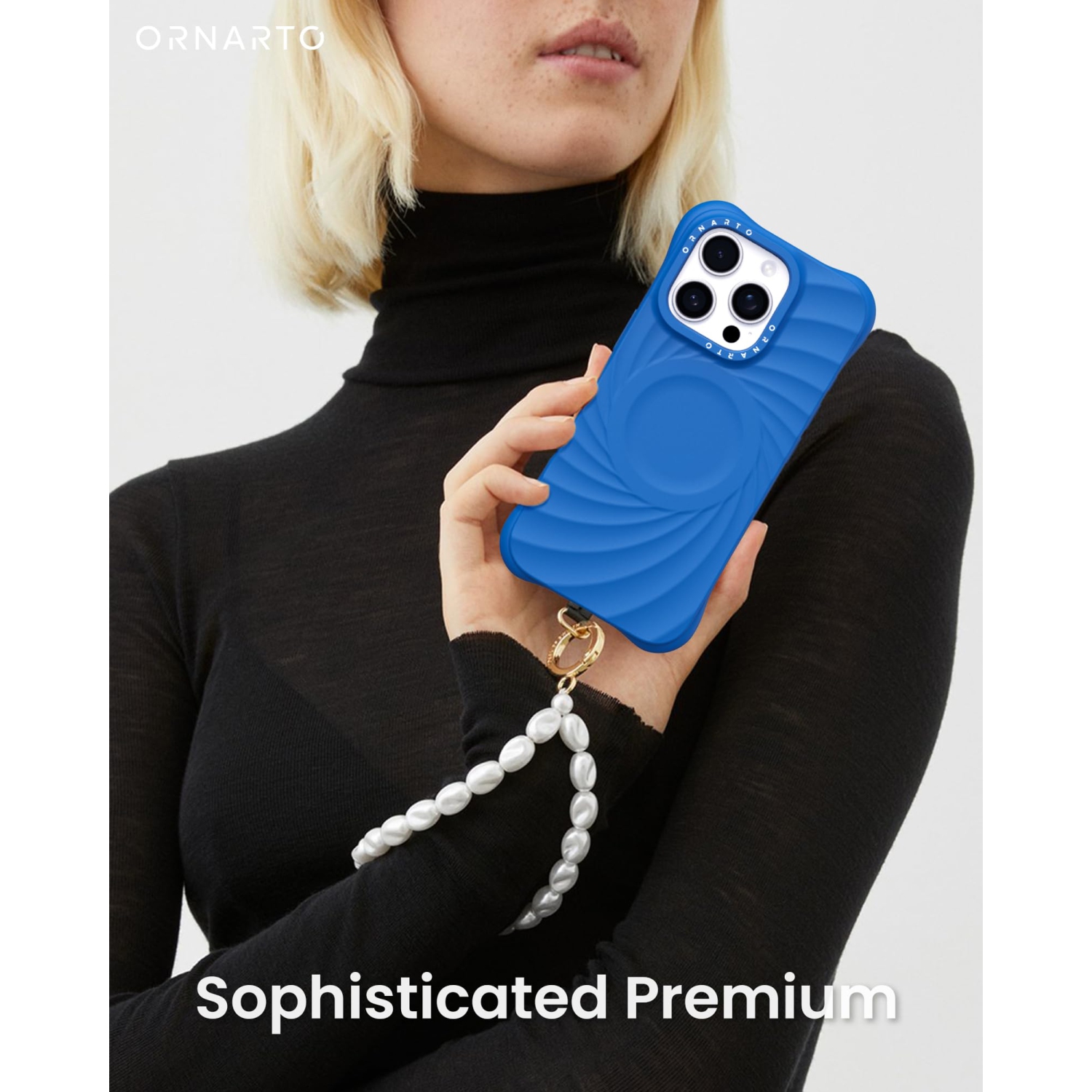 OrnARTO Vortuxe pour iPhone 16 Pro Max de 6,9&nbsp;po, [compatible avec MagSafe/protection de qualité militaire contre les chutes], étui en silicone