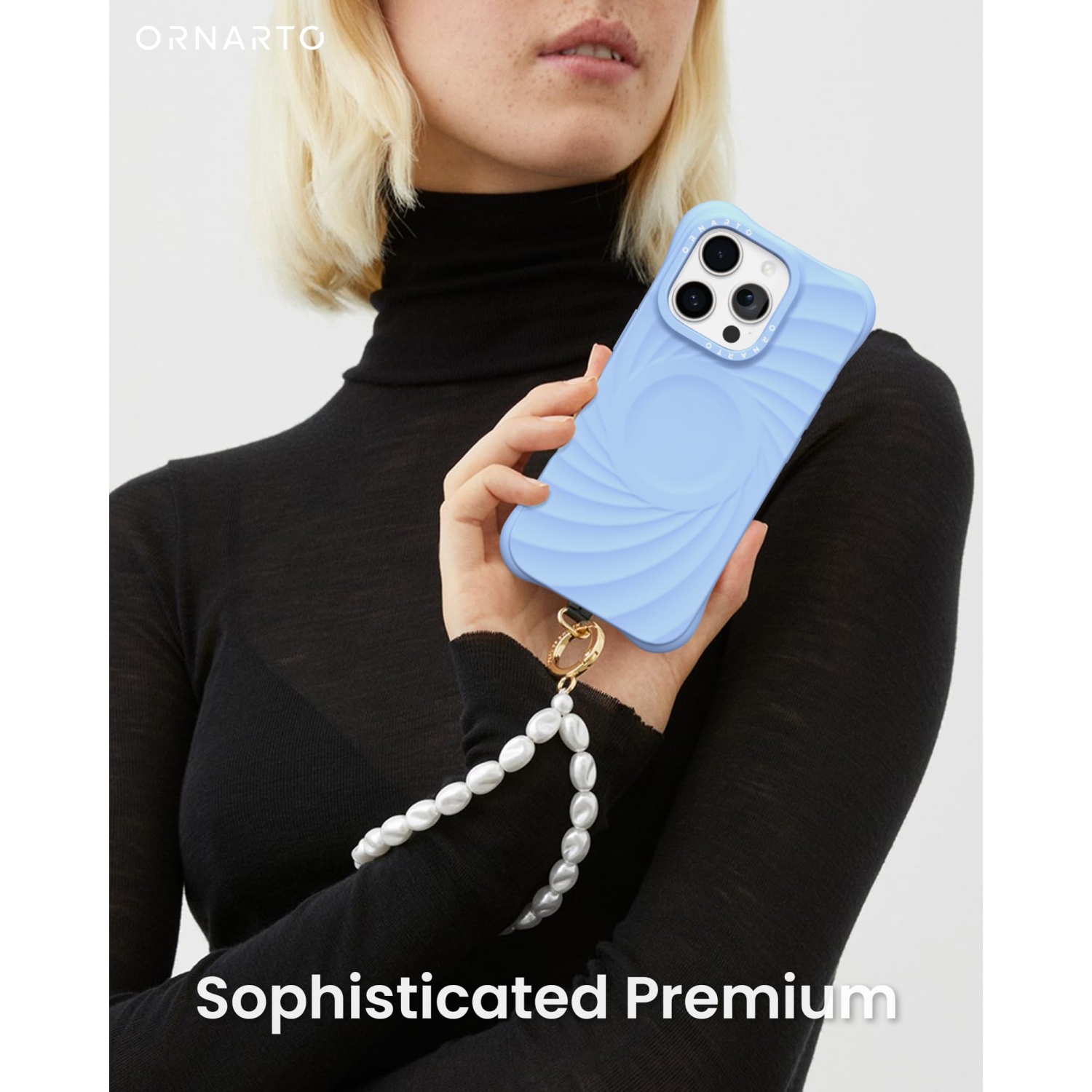 OrnARTO Vortuxe pour iPhone 16 Pro Max de 6,9&nbsp;po, [compatible avec MagSafe/protection de qualité militaire contre les chutes], étui en silicone