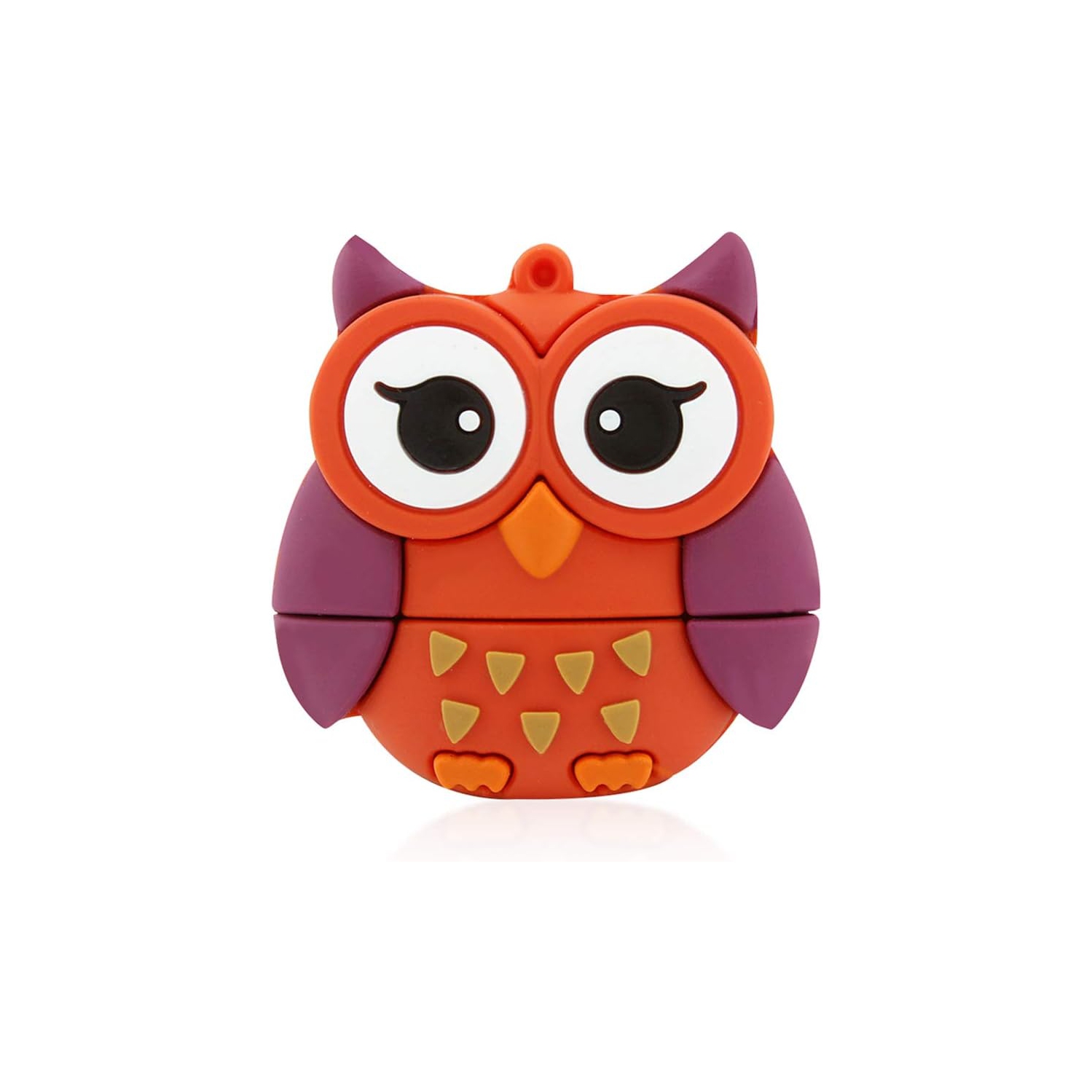 Cartoon Owl USB Flash Drive - Lightweight and portable, 128GB large capacity, compatible with Windows system, suitable for school, office and travel