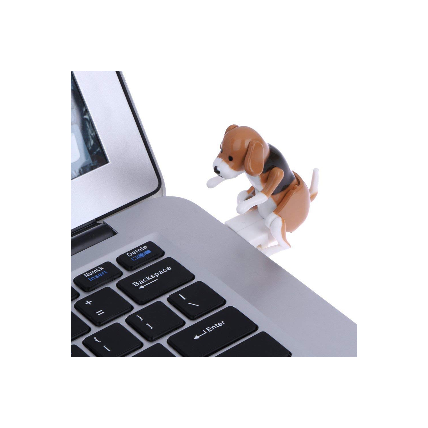 32GB Moving Puppy USB Flash Drive - Portable Mini Funny Cute Hunchback Dog USB Flash Drive, Plug and Play Storage Device