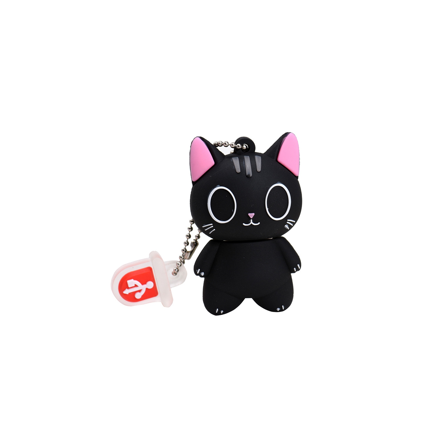 Cartoon Cat - 32&nbsp;Go, prêt à l'emploi, compatible avec les systèmes PC/Mac/Linux, un accessoire idéal pour l'apprentissage et le travail